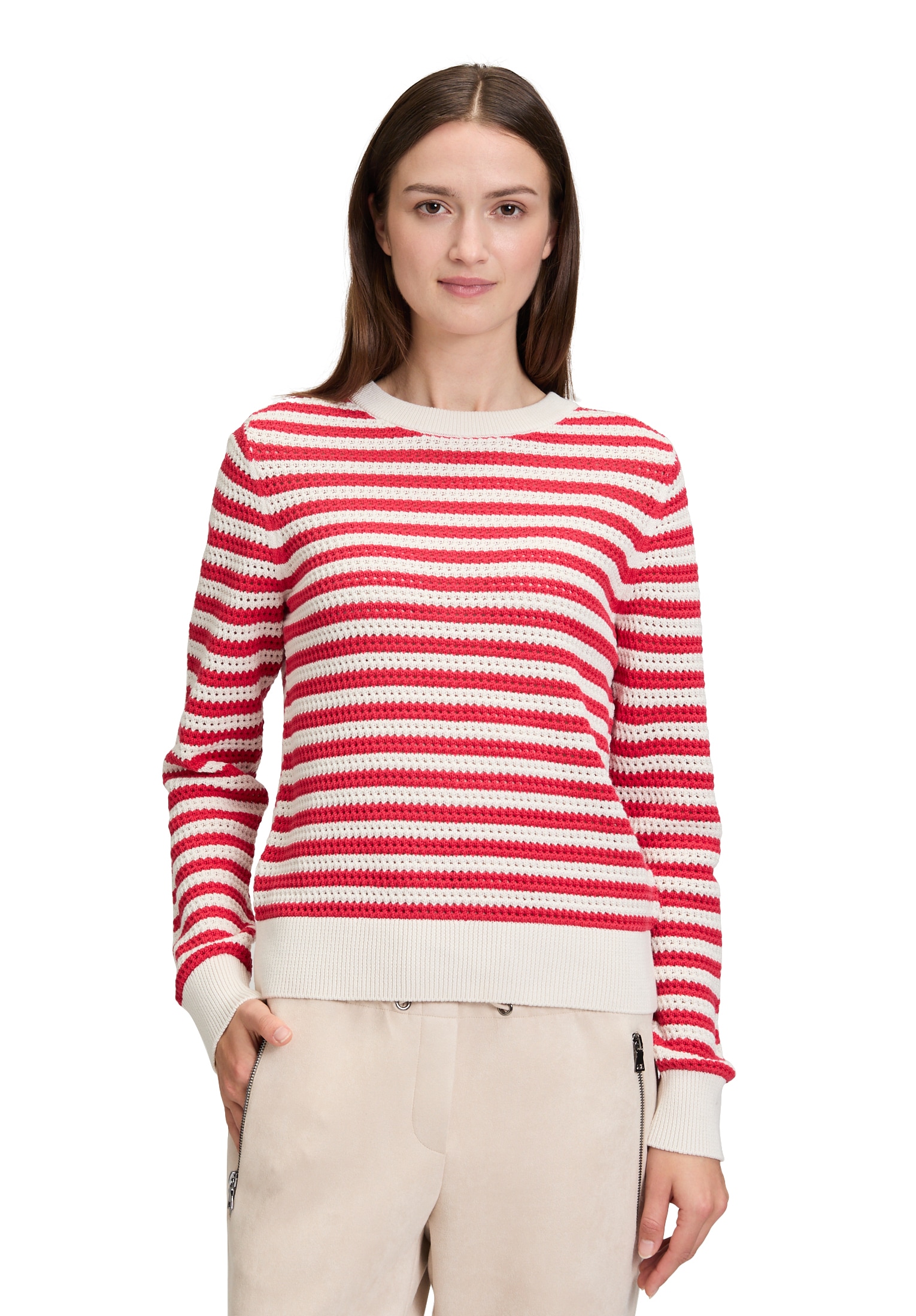 Betty&Co Strickpullover "Damen mit Struktur" 1 tlg. günstig online kaufen