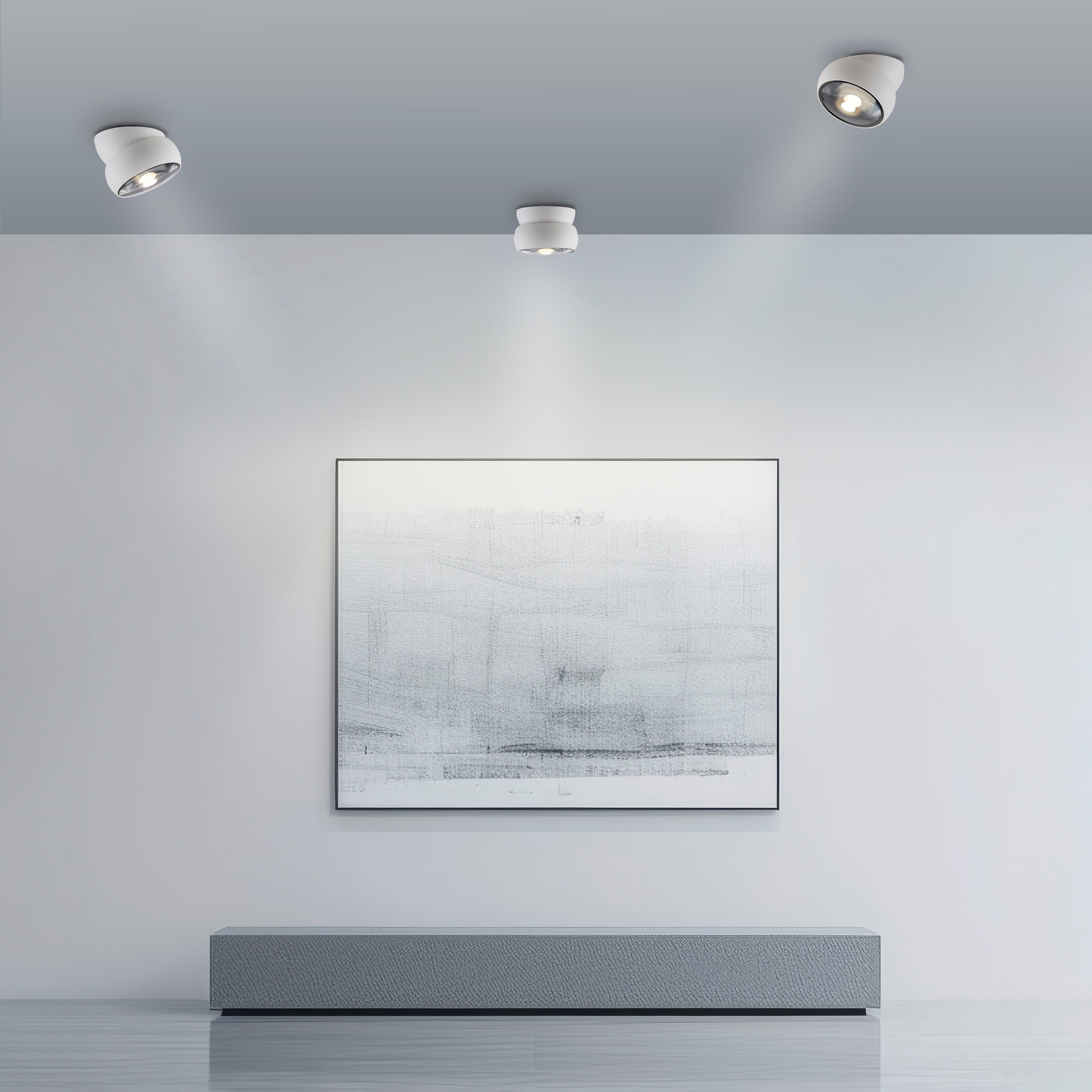 Neuhaus PURE LED Deckenleuchte »PURE Move« LED-Board 1 Stk. Warmweiß Dimmfähig über separaten Dimmer, dreh- &schwenkbar