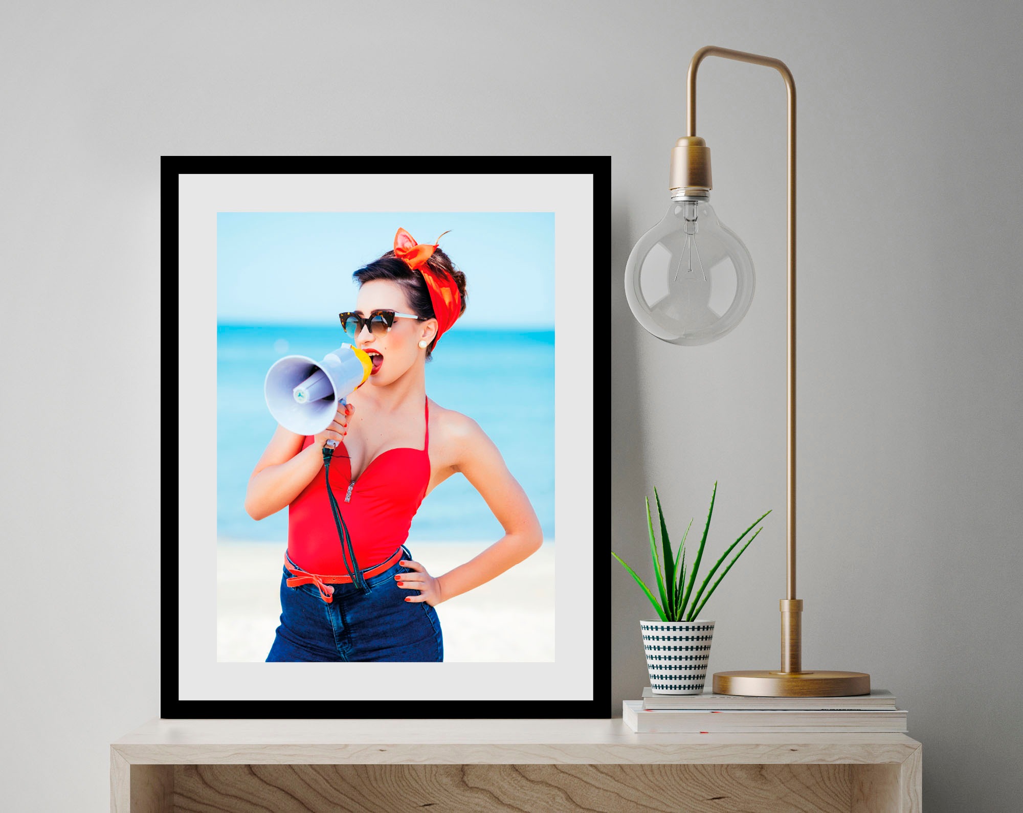 queence Paveikslas »Lifeguard« Frau-Bilder von...