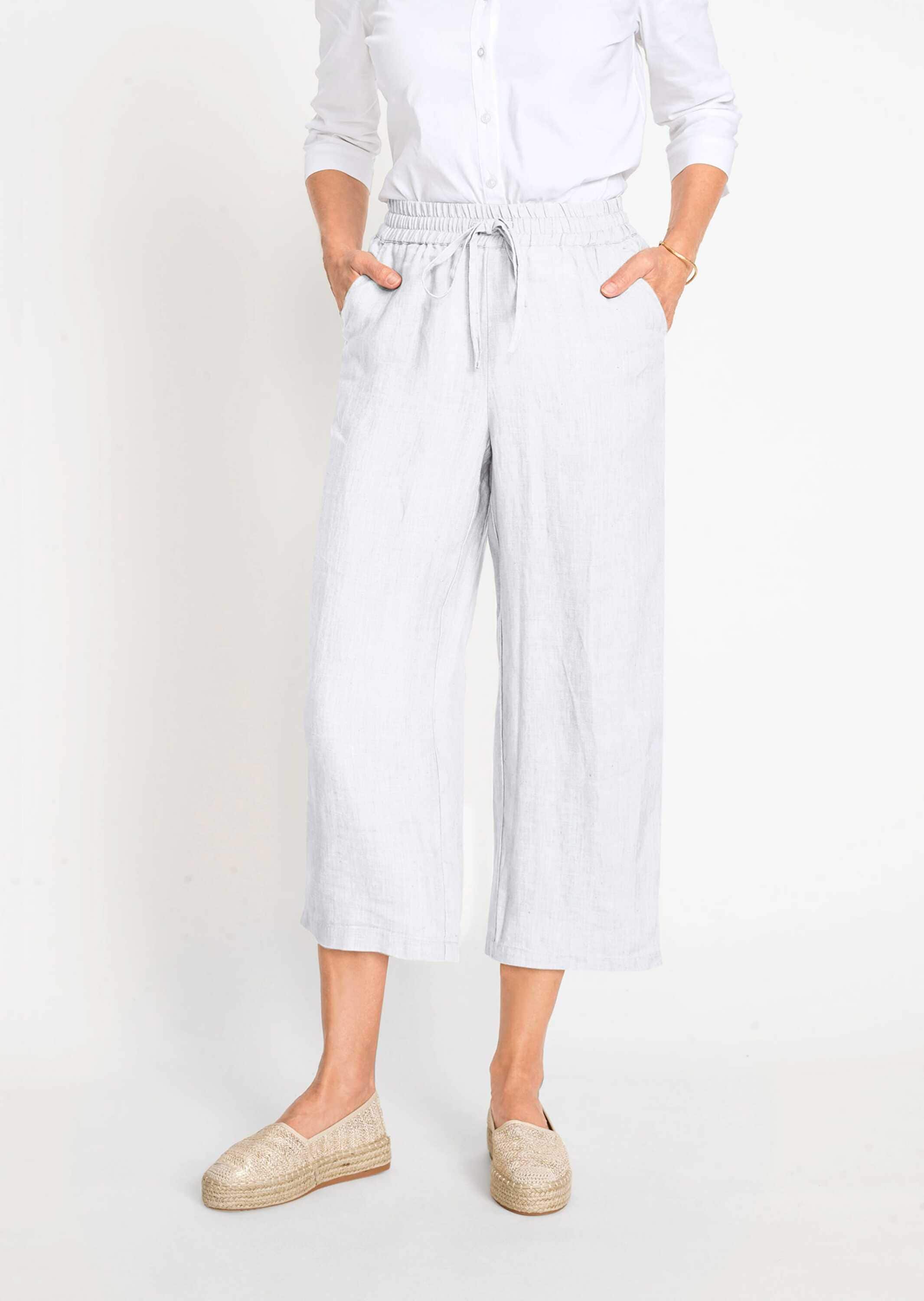 GOLDNER 2-in-1-Hose »Leinenhose«