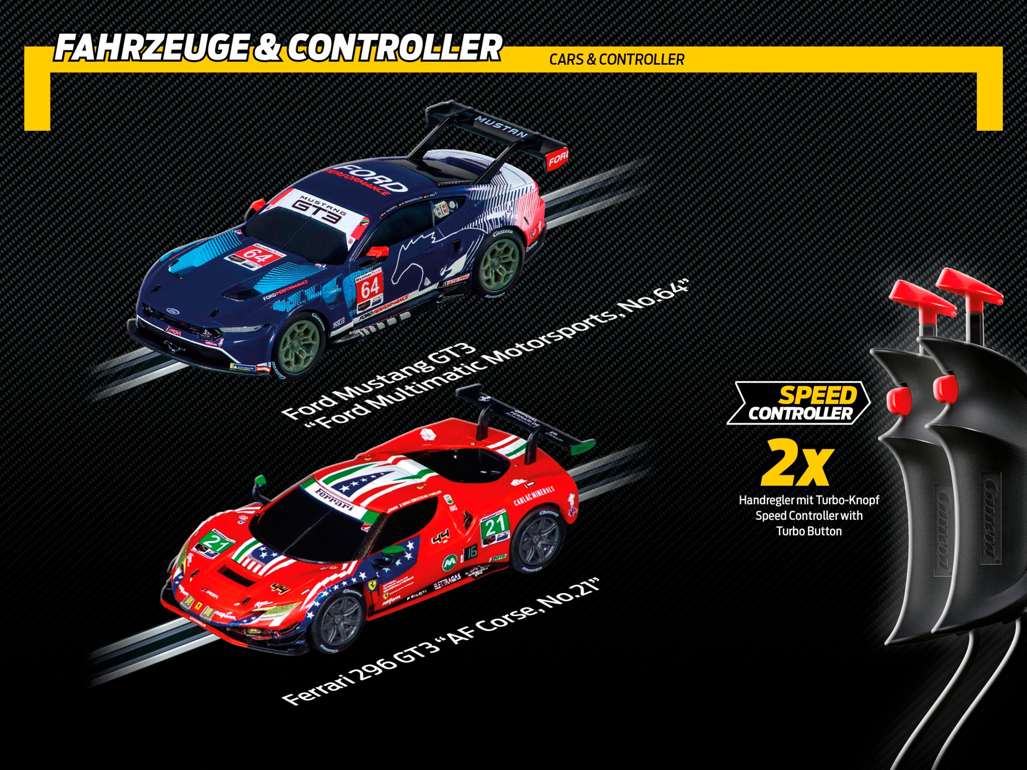 Carrera® Autorennbahn »Carrera GO!!! GT Powerplay«