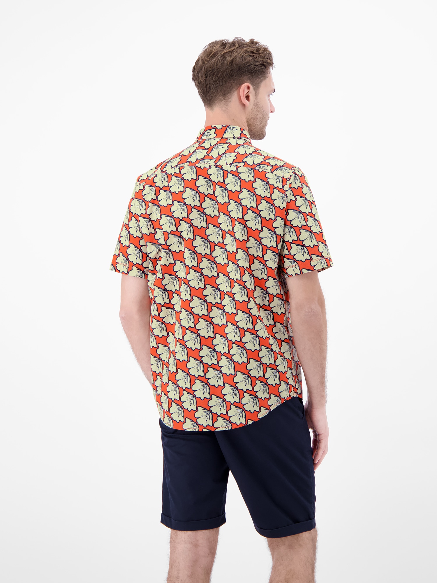 LERROS Kurzarmhemd »Kurzarmhemd mit floralem All-over-Print«