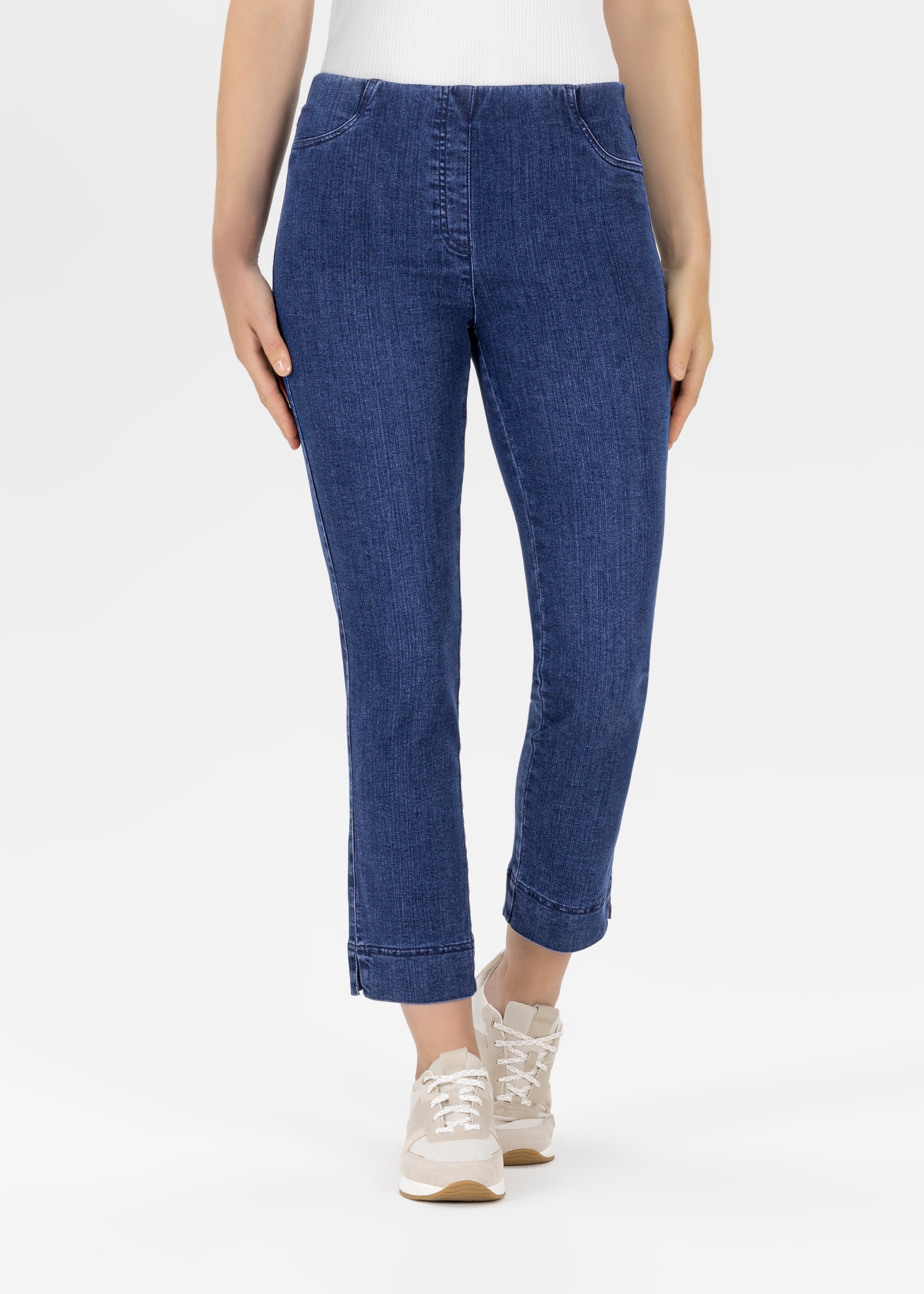 Stehmann 3/4-Jeans "Igor3-680W" 3/4- Jeans-Leggings mit Stretch