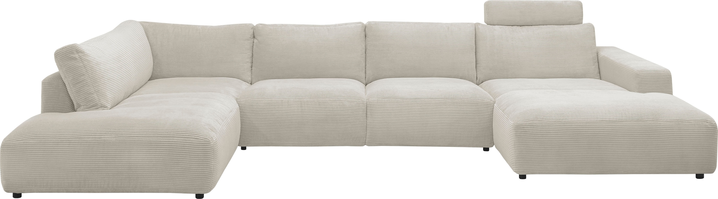 Musterring Wohnlandschaft "Lucia U-Form" Verschiedene Farben, Cord-Bezug, G günstig online kaufen