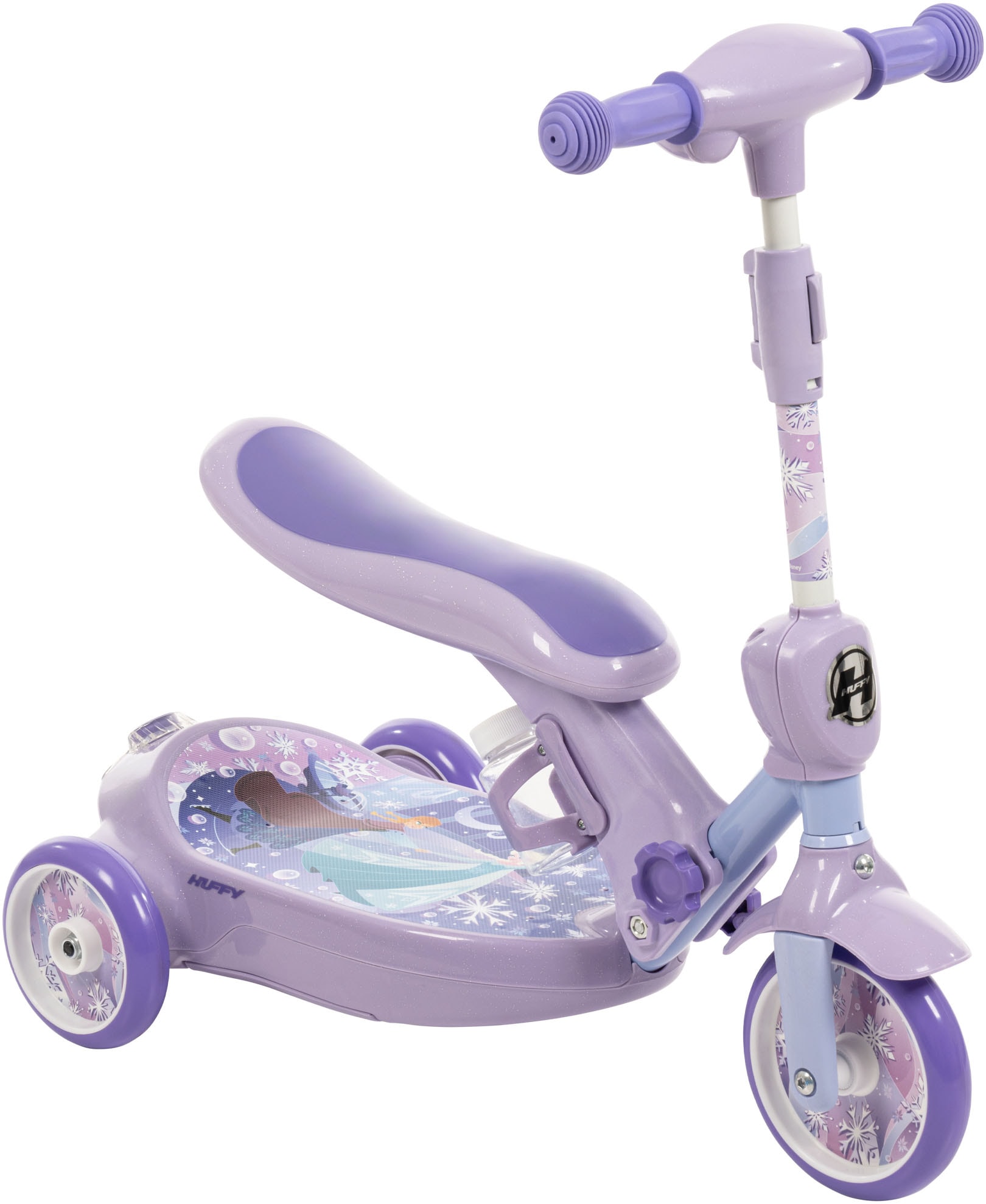 Huffy Elektro-Kinderroller »3-Rad Disney Frozen 7.2-Volt  Bubble Elektro-Roller, Lila« ab 3 Jahren bis 20 kg