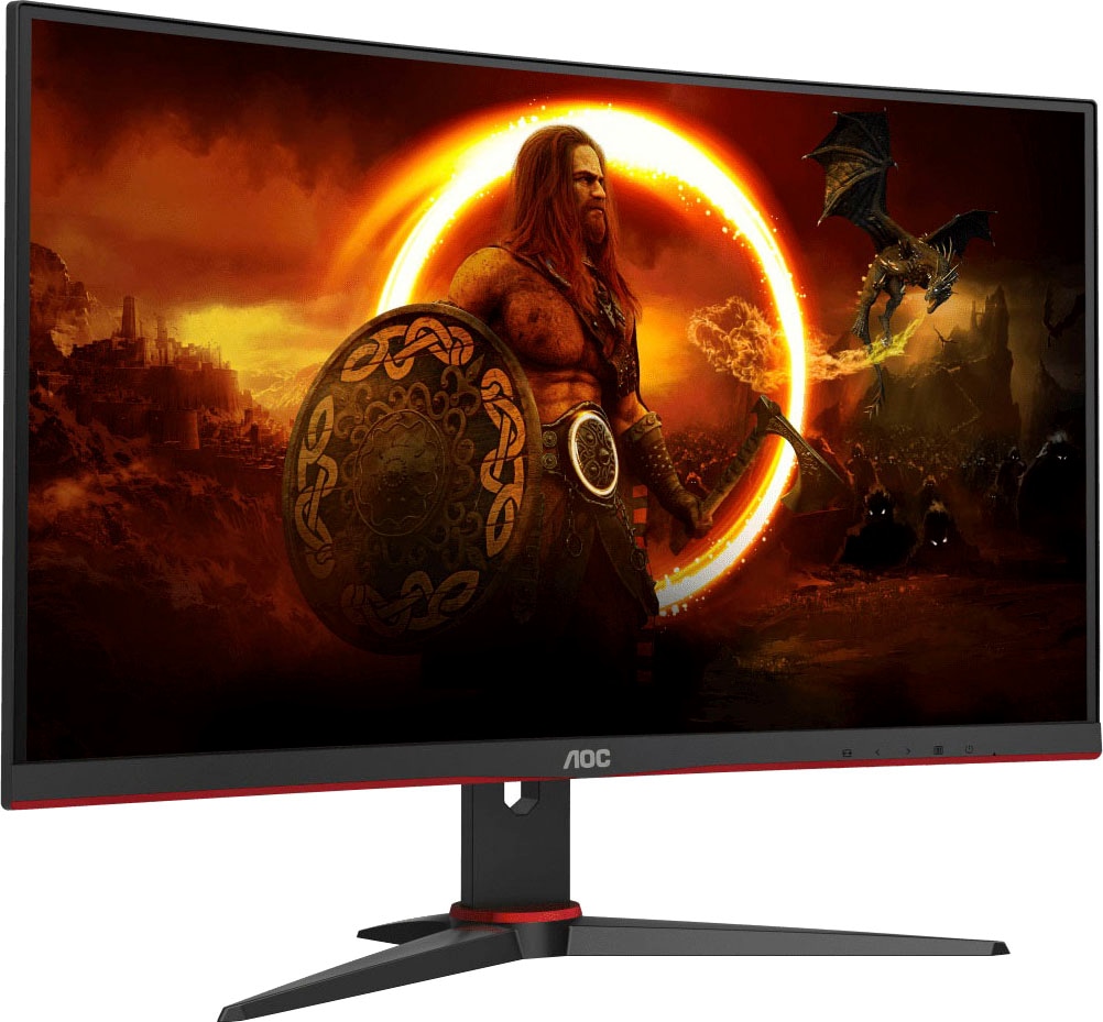 AOC Curved-Gaming-Monitor »C27G2AE/BK«, 68,6 cm/27 Zoll, 1920 x 1080 px, Full HD, 1 ms Reaktionszeit, 165 Hz