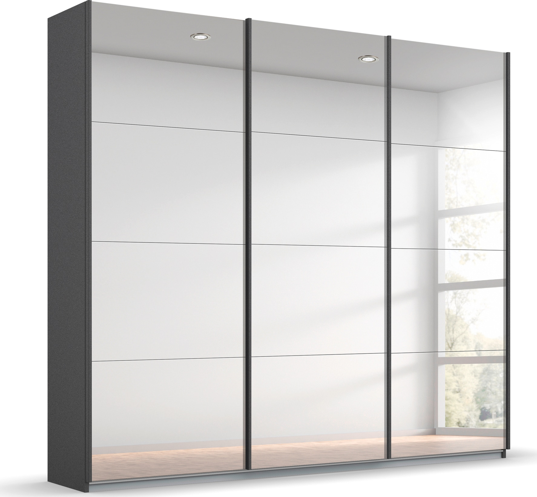 OTTO home "Mehrzweckschrank Aktenschrank Möbel Mietswohnung Schlafzimmer OTELI" 3 Ausstattungen BASIC/CLASSIC/PREMIUM (inkl. SOFT-CLOSE-FUNKTION), Breiten 203/271/315/360 cm Höhen 210/229 cm MADE IN GERMANY