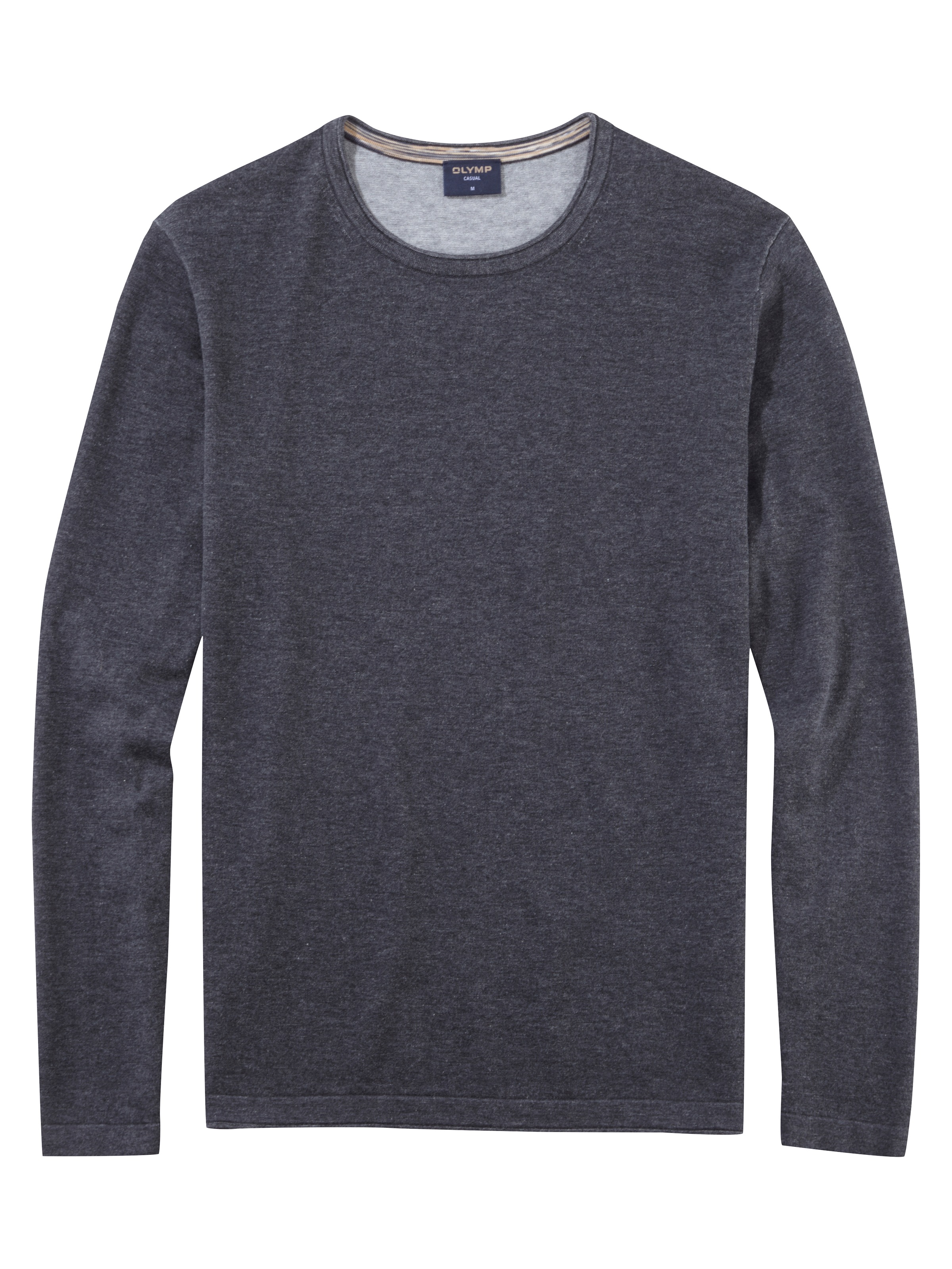 OLYMP Rundhalspullover "OLYMP Strick Casual" Crew Neck günstig online kaufen