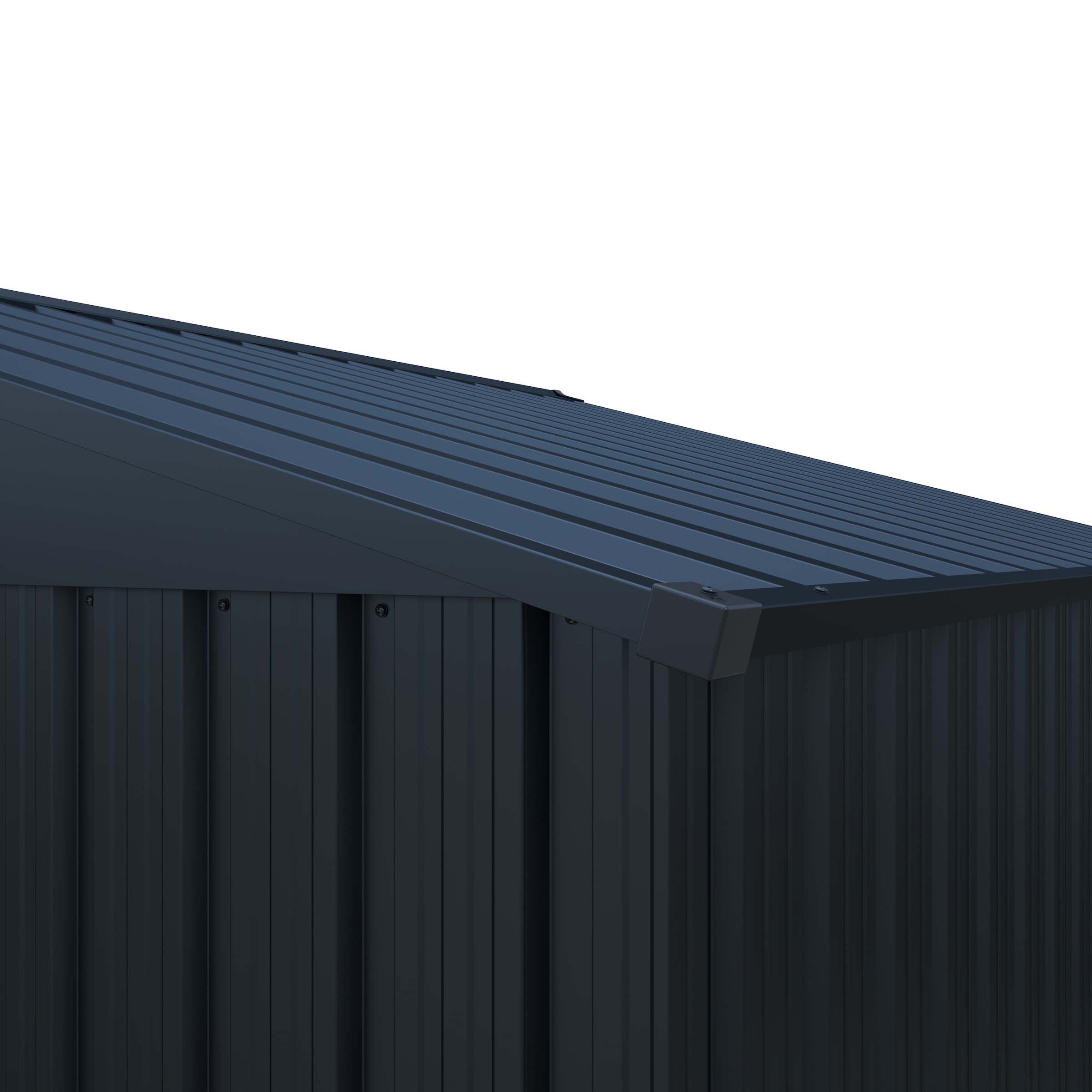 GARDEN 'N' MORE Gerätehaus »Pultdachhaus Basic plus« einfacher Aufbau, Langlebig, mit Lüftungsschlitzen