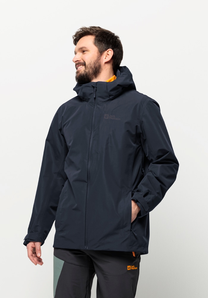 Jack Wolfskin Funktionsjacke "FERNBLICK 2L JKT M", mit Kapuze