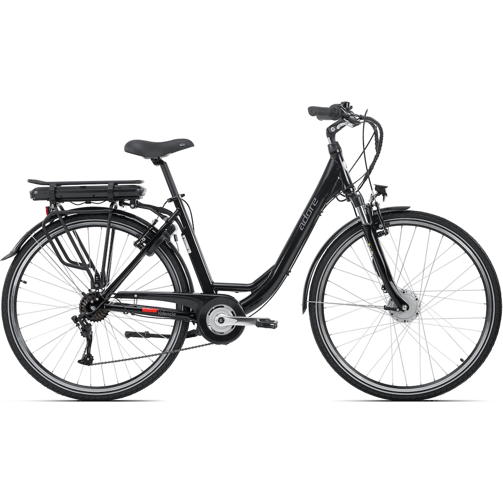 Adore E-Bike »Valencia«, 7 Gang, Frontmotor 250 W