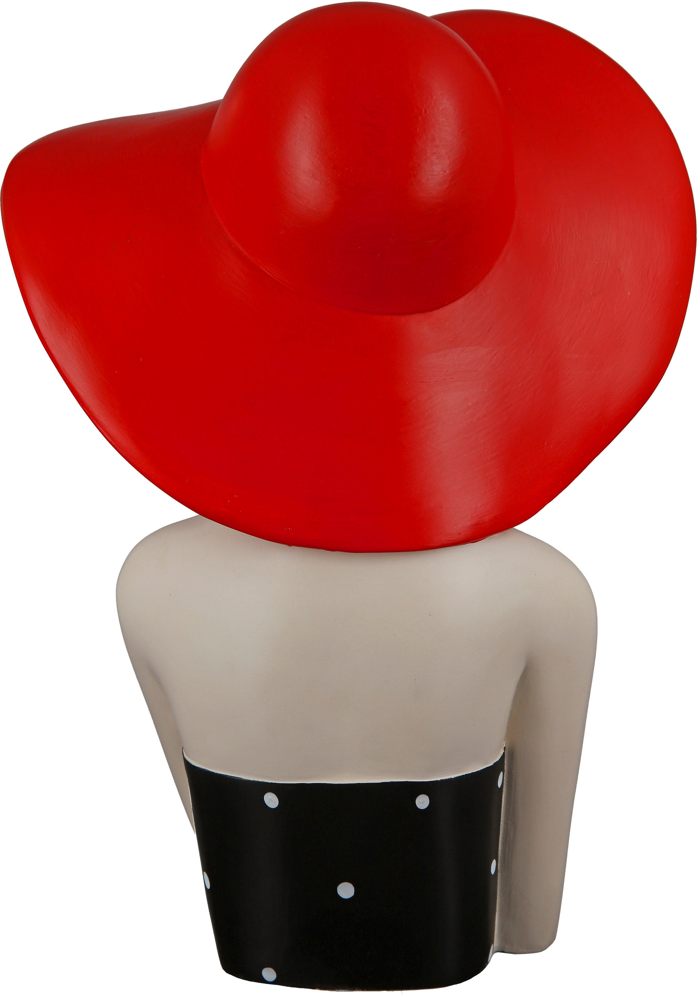 GILDE Dekofigur »Figur Lady mit rotem Hut«