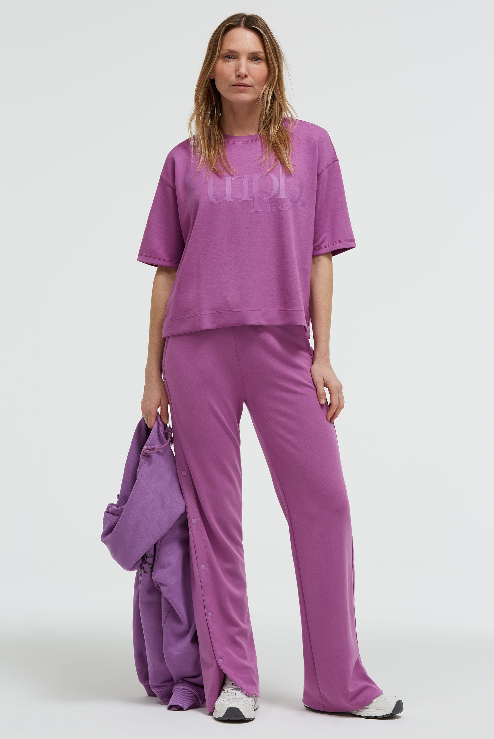 SENSES.THE LABEL Sweater , mit abgerundeten Saum
