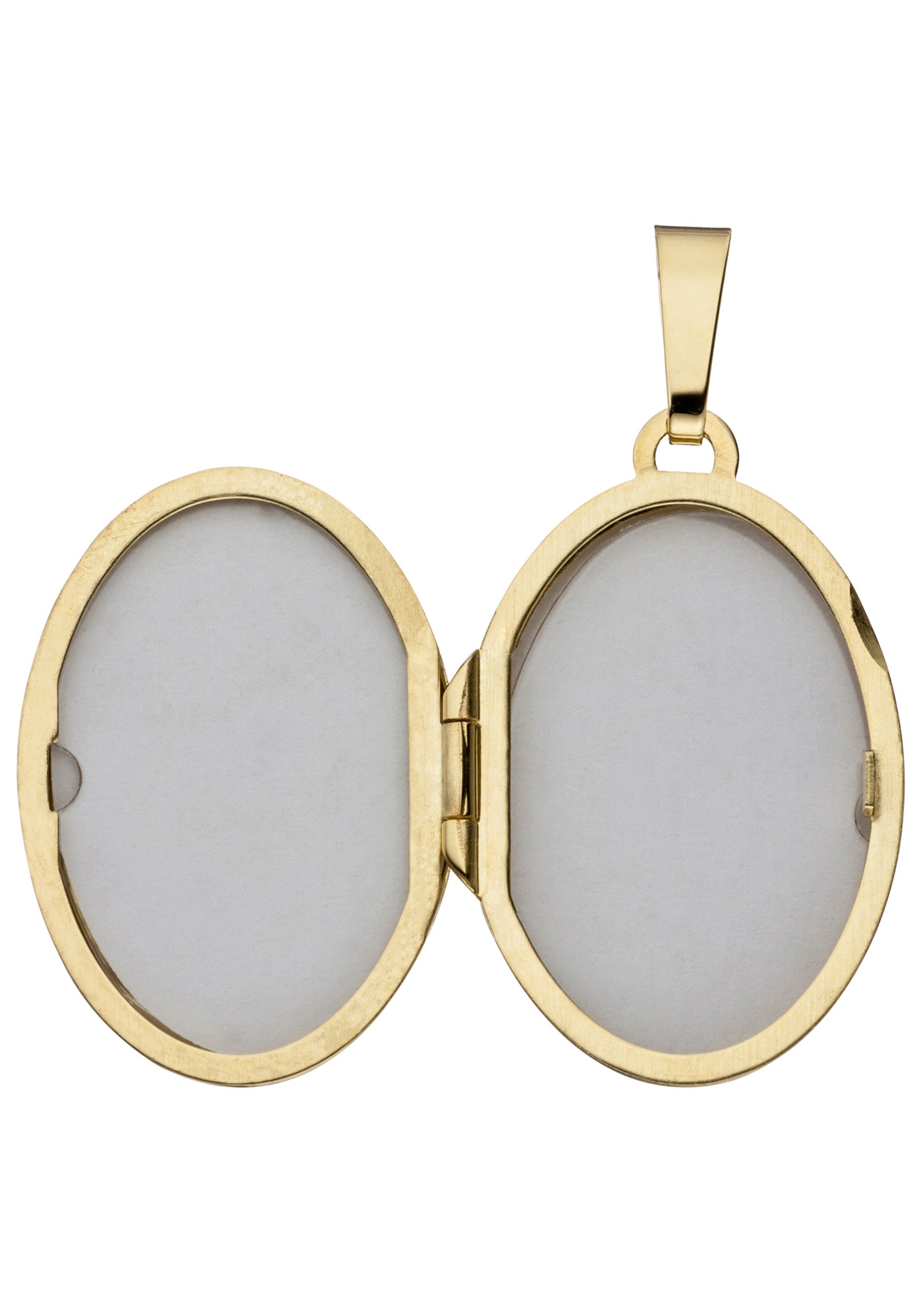 JOBO Medallionanhänger »Anhänger Medaillon oval«, 585 Gold