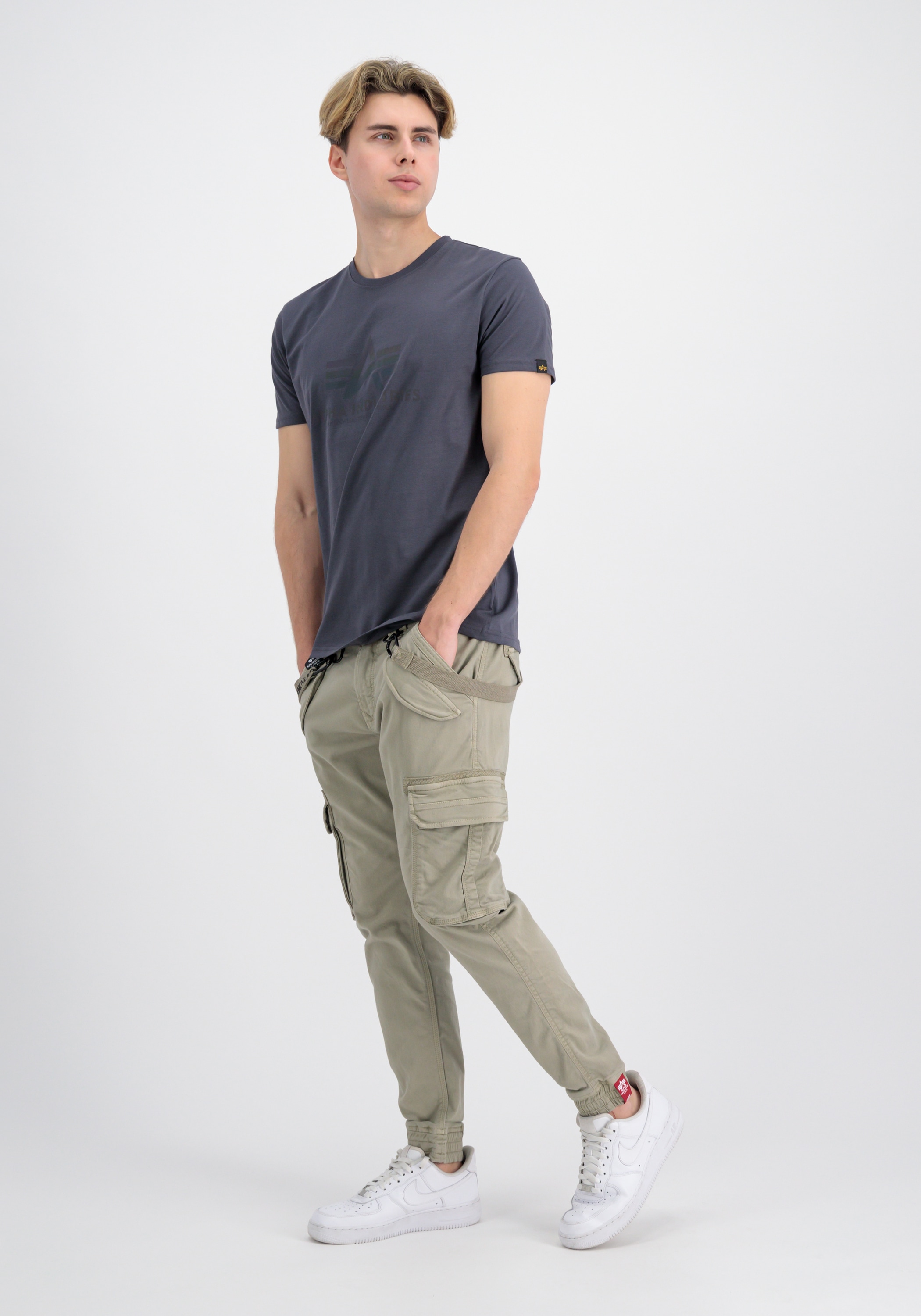Alpha Industries T-Shirt »Alpha Industries Men - T-Shirts Basic T-Shirt BL Rainbow Ref.«