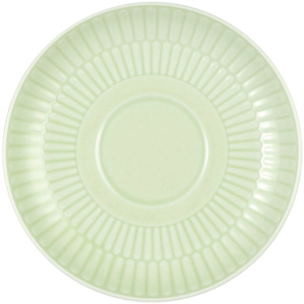 Seltmann Weiden Geschirr-Set »Teeservice 18-teilig klein Amina seladon«, (Set, 18 tlg., Set), Teller, Tassen, grün, Amina