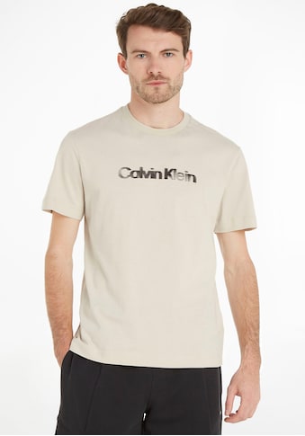 Calvin Klein Kurzarmshirt su Logo ant der Brust