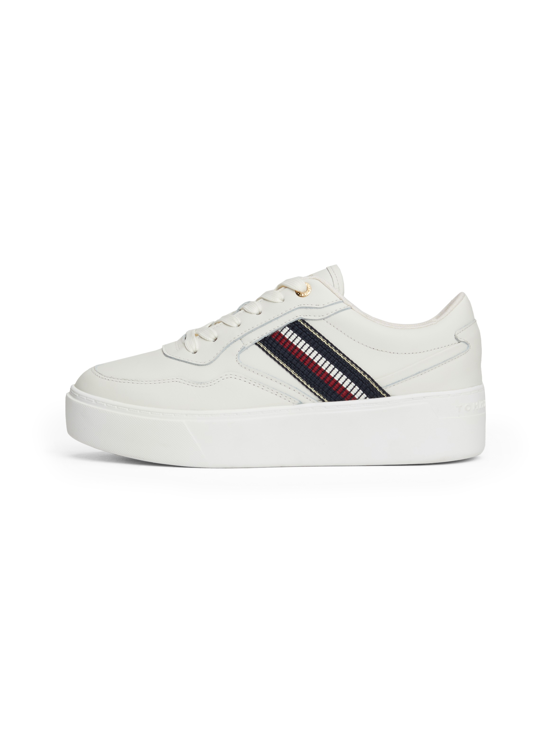 Plateausneaker »STRIPES PLATFORM SNEAKER«, Schnürer, Halbschuh, Freizeitschuh mit...