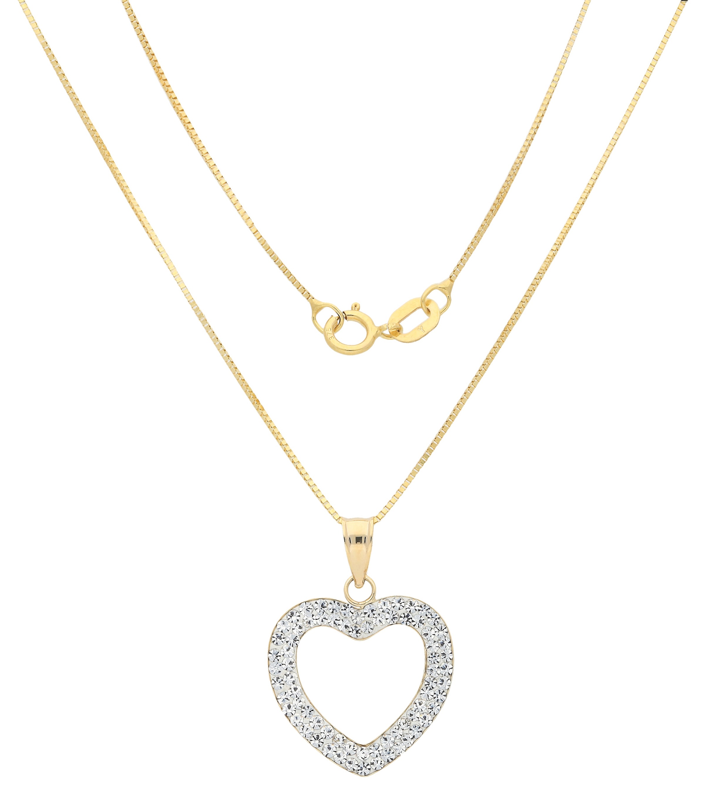 Vivance Kette mit Anhänger »Herz«