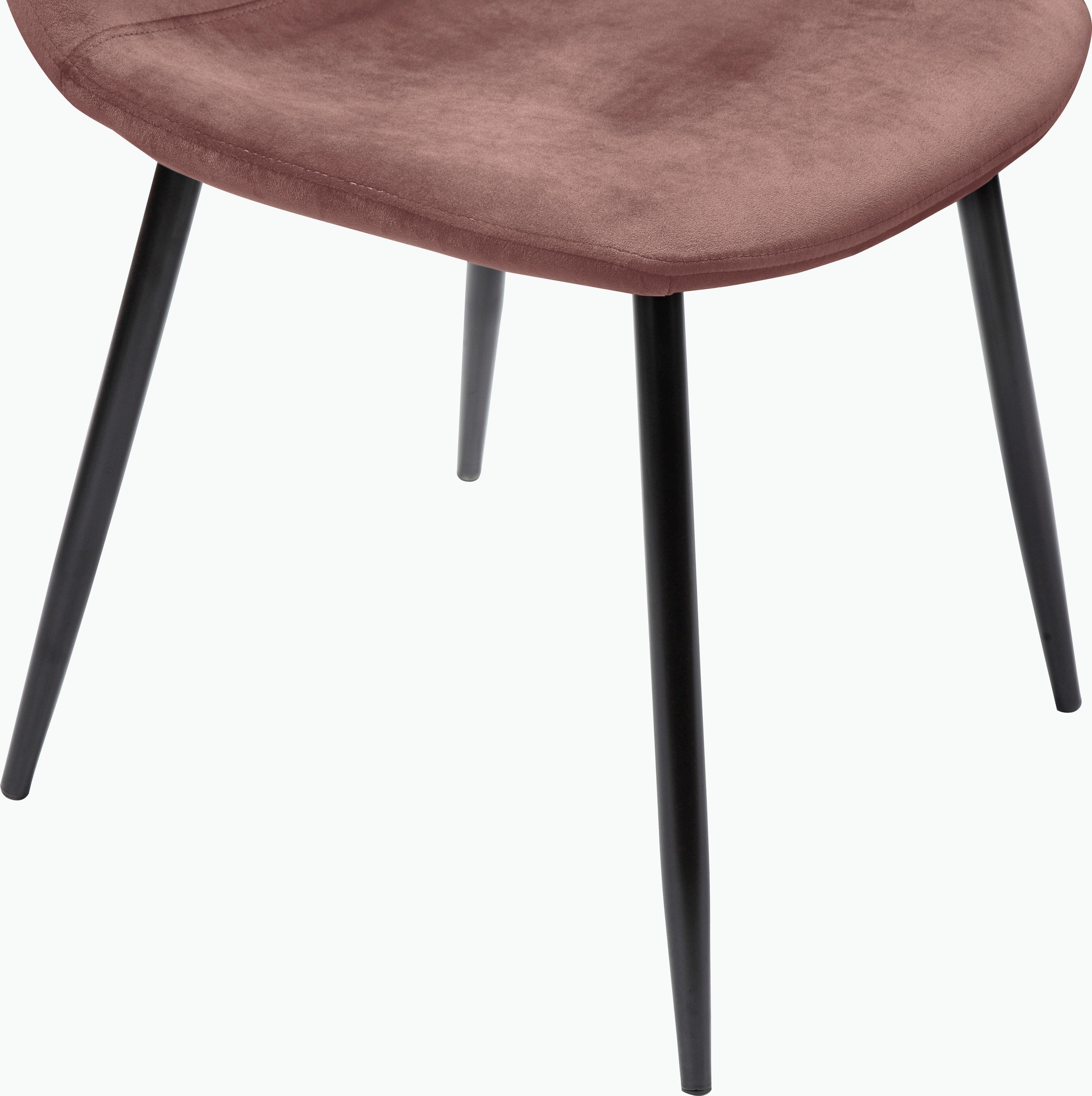 Leonique Essgruppe »Eadwine, TOPSELLER! Sitzgruppe, Tisch plus 4 Stühle«, (Set, 5 tlg., Esstisch plus 4 Esszimmerstühle), bestehend aus Esstisch 120 cm und 4 Esszimmerstühlen, Polsterstühlen