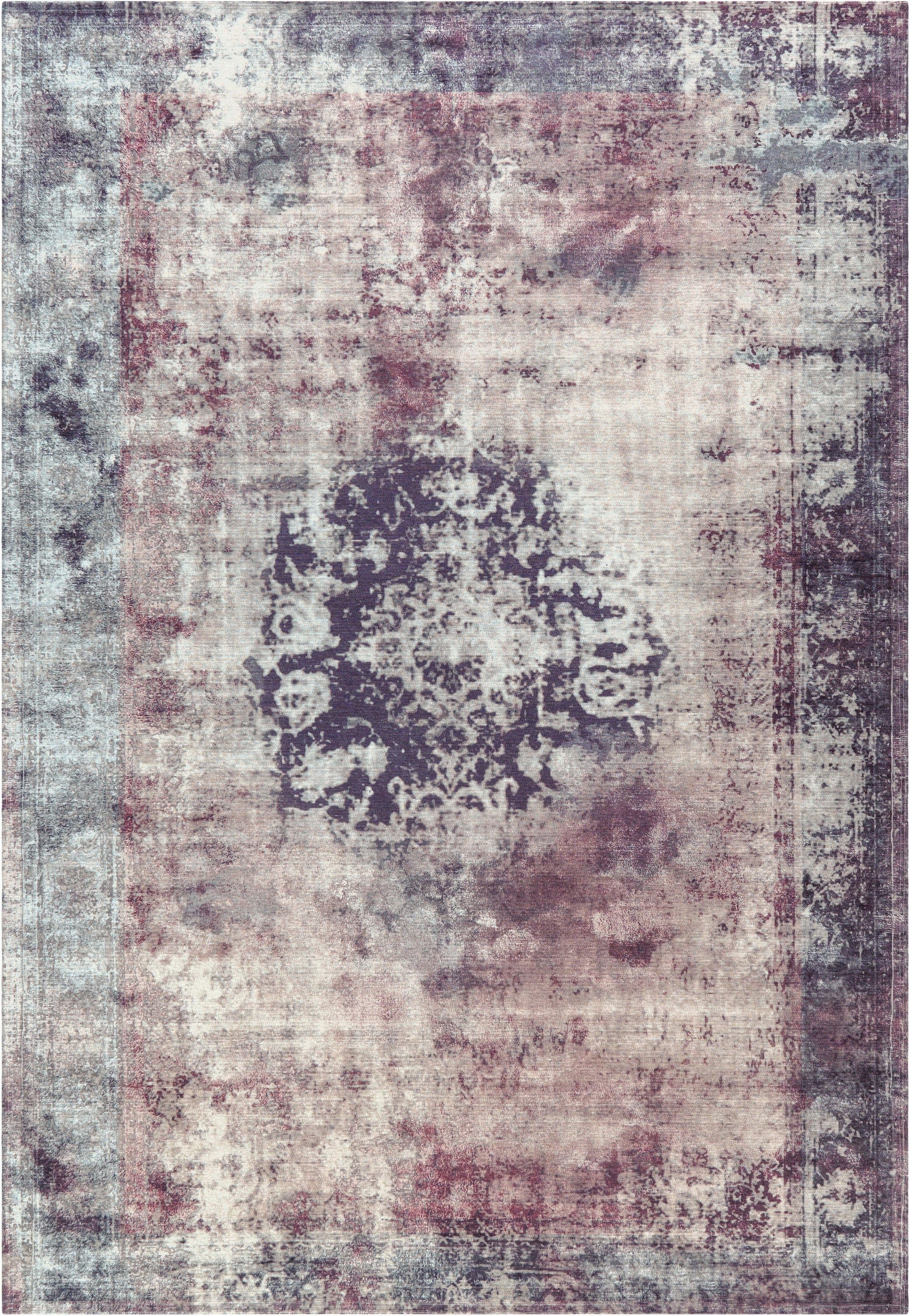 calo-deluxe Teppich »Layata 8034«, rechteckig, 9 mm Höhe, Kurzflor, Wohnzimmer