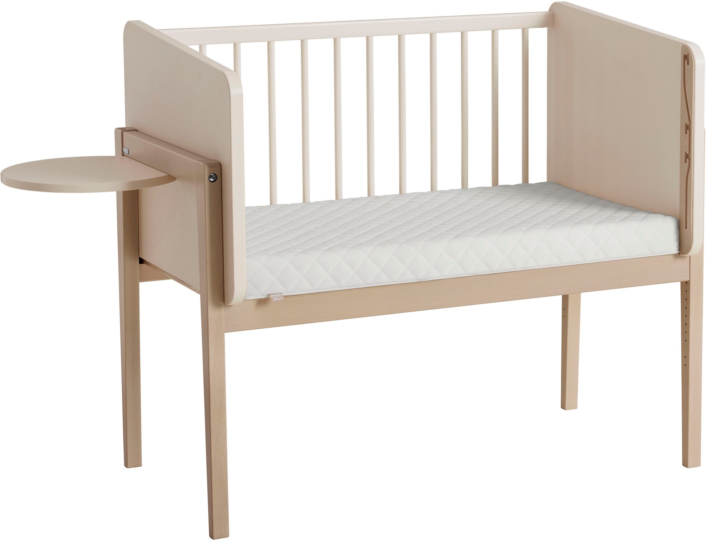 PAIDI Beistellbett »LITTLE CLOUD«, mit Lattenrost, variabel höhenverstellbar, umbaubar zum Tiny Sofa