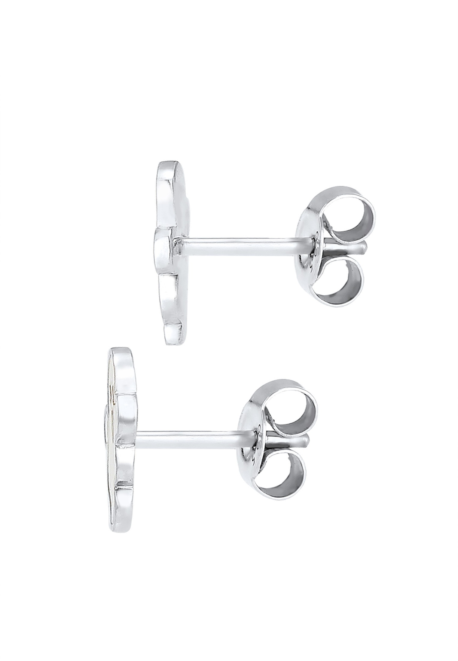 Elli Paar Ohrstecker »Ohrstecker Geist Halloween Emaille 925 Sterling Silber«