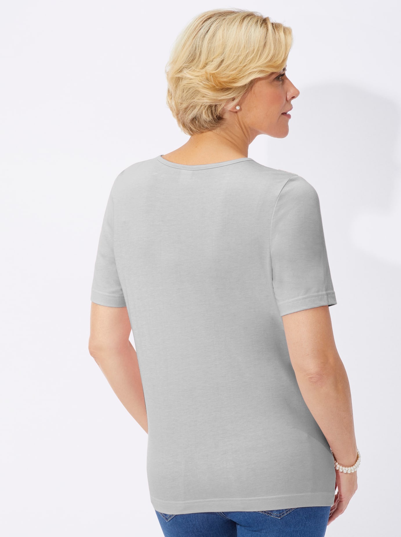 Classic Spitzenshirt »Shirt«, (1 tlg.)