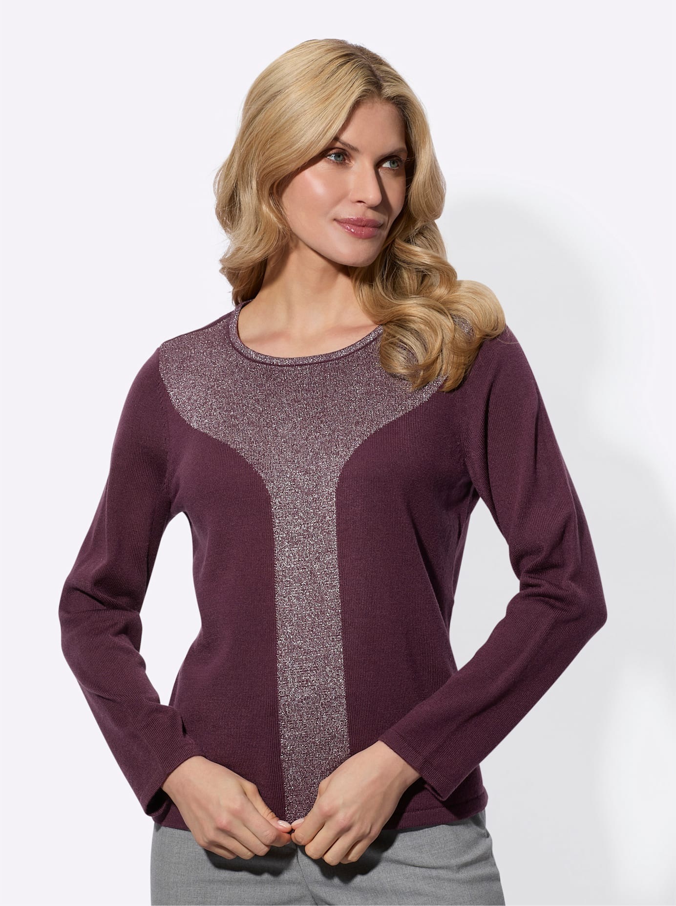 Classic Basics Strickpullover "Langarm-Pullover" günstig online kaufen