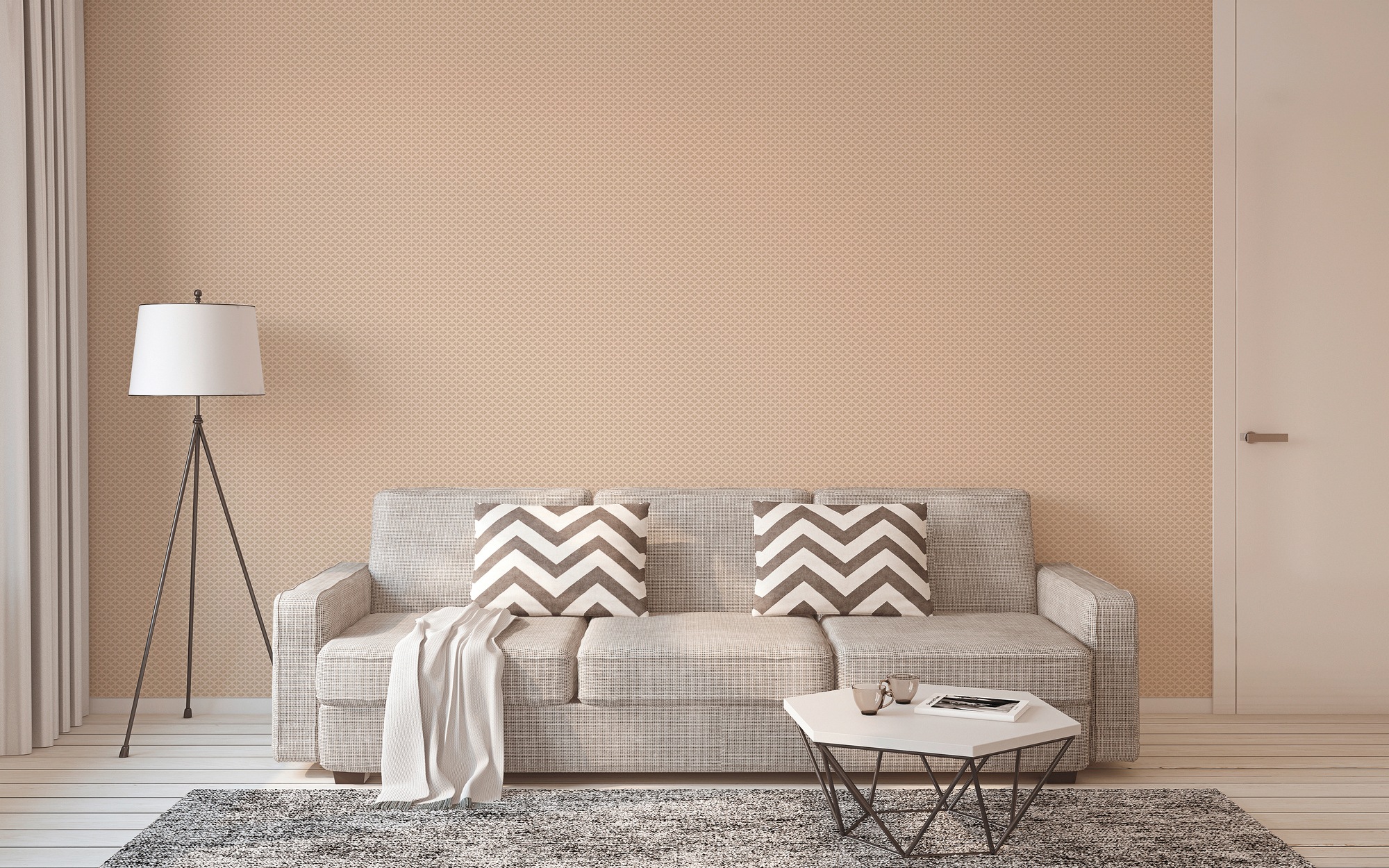 A.S. Création Vliestapete »Trendwall« Motiv | abstrakt | gemustert glatt Glitzertapete Tapete Art Deco Tapeten Wohnzimmer Schlafzimmer Küche