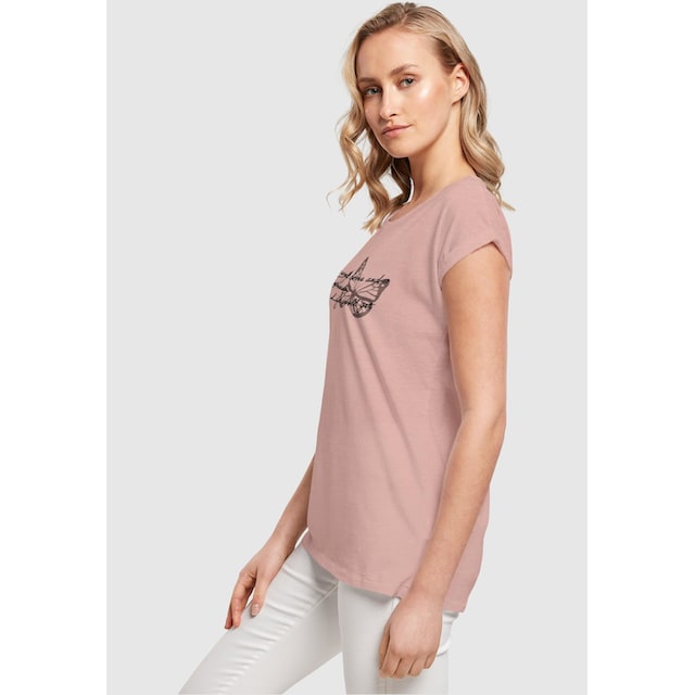 Merchcode T-Shirt »Damen Ladies Spring Saying Extended Shoulder Tee«, (1 tlg.)  für kaufen | BAUR