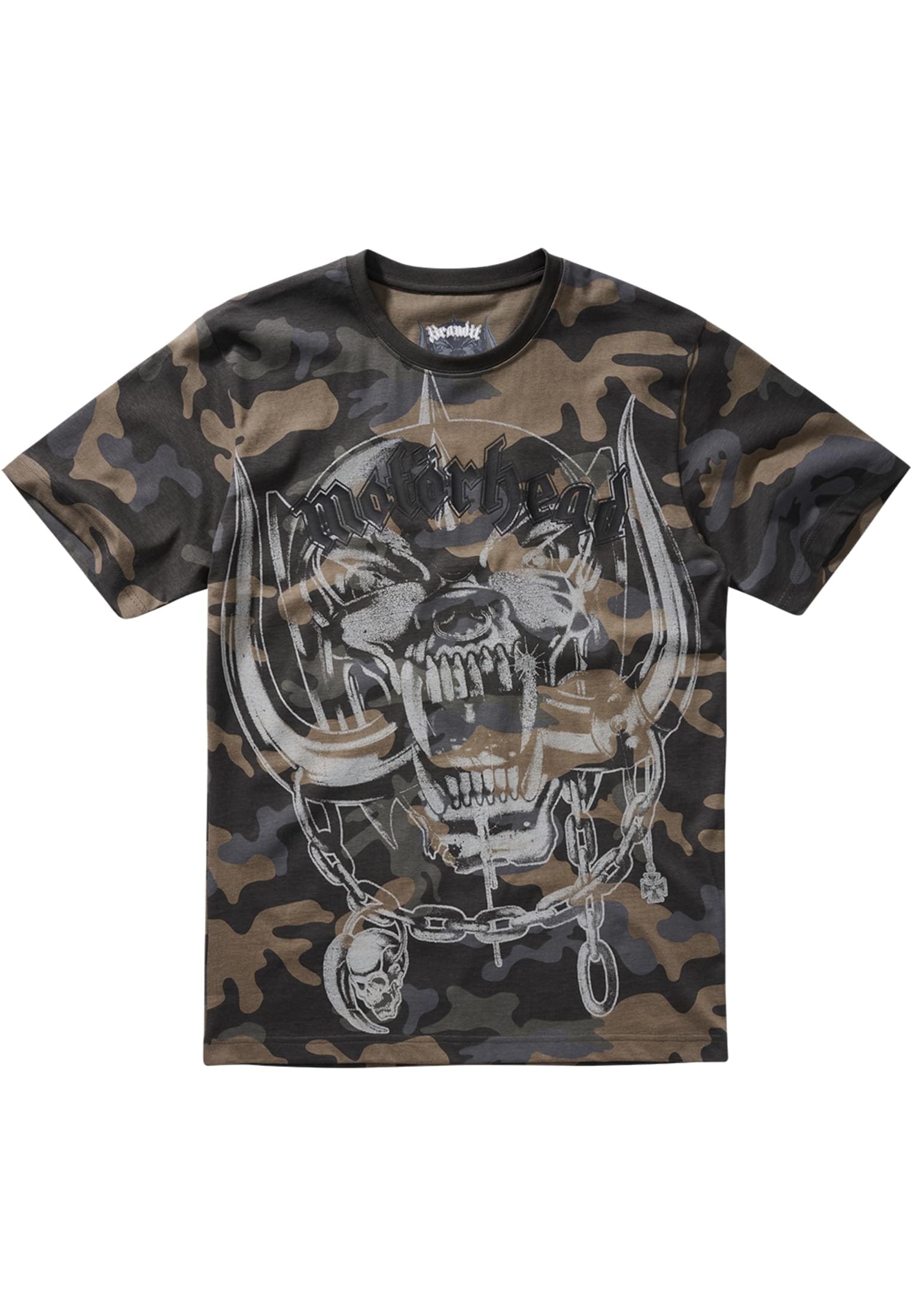 Kurzarmshirt »Brandit Herren Motörhead T-Shirt Warpig Print«, (1 tlg.)