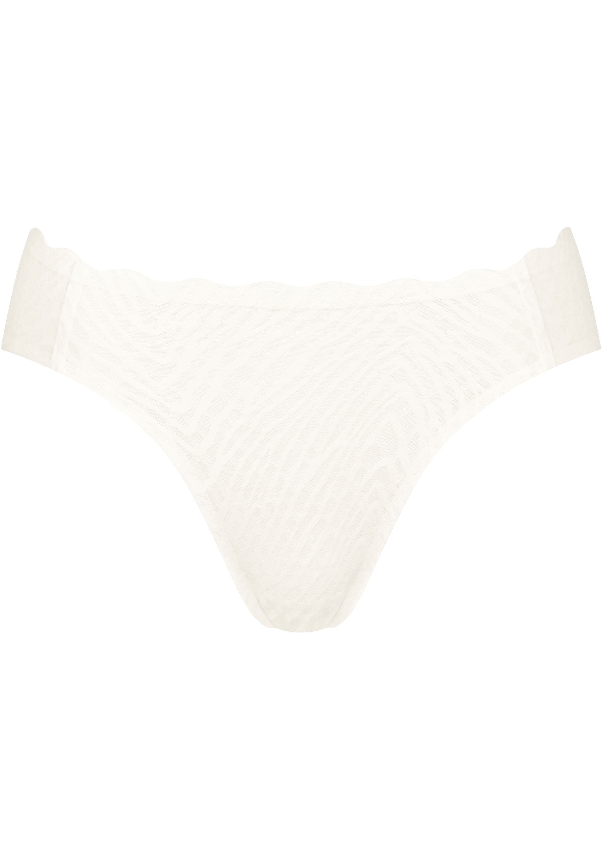 sloggi Slip »ZERO Feel Bliss High leg«, unsichtbar mit Spitzenoptik
