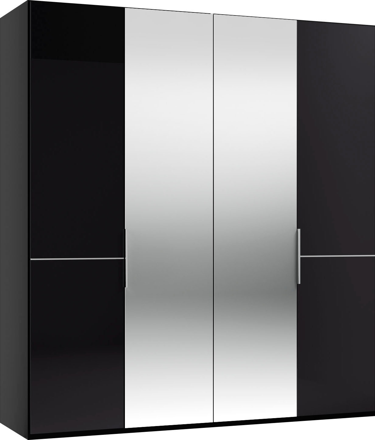 Einlegeböden Musterring GALLERY und »Imola | Drehtürenschrank W«, M by mit Glas- branded BAUR inkl. Kleiderstangen, und Spiegeltüren