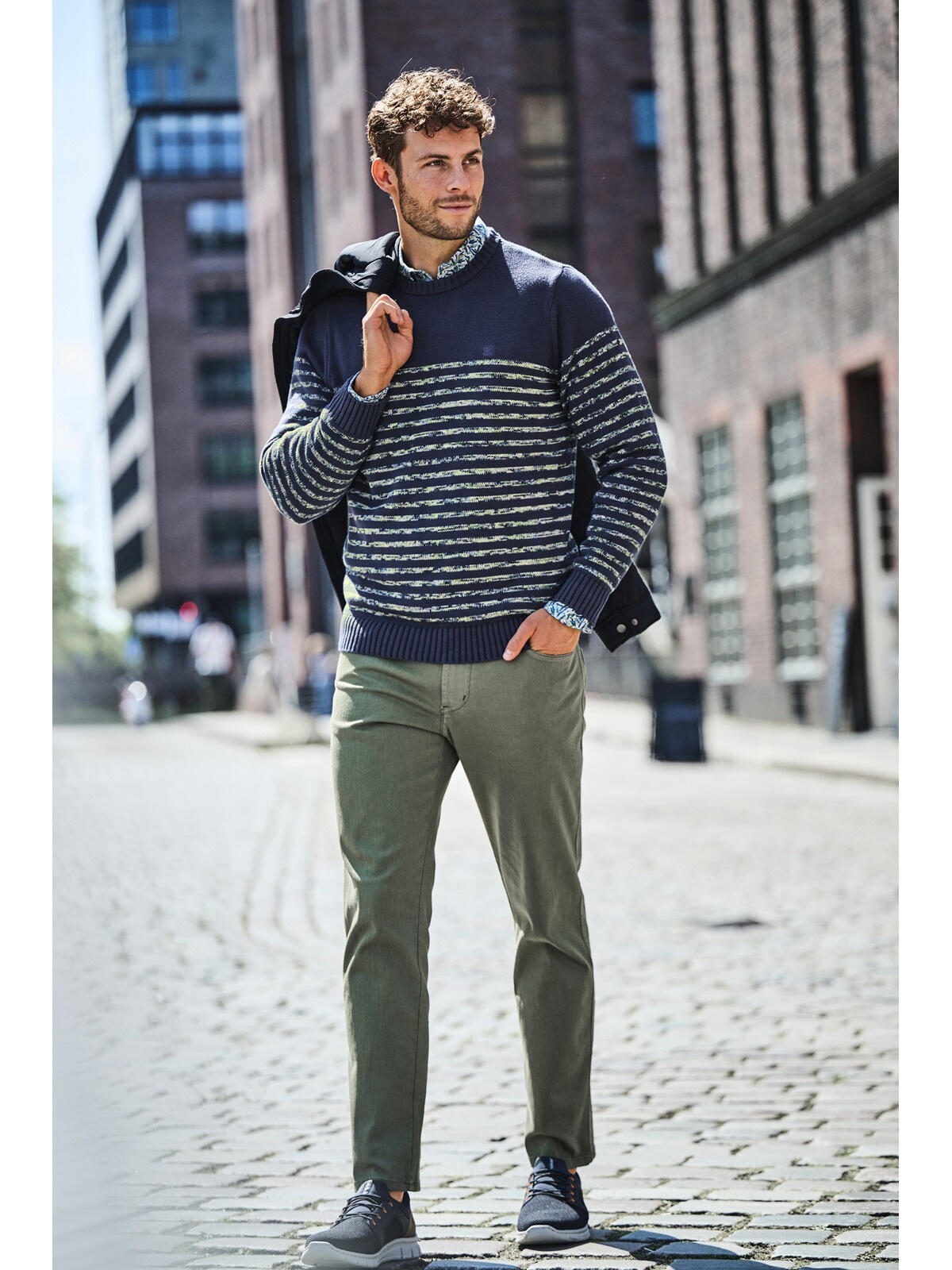 Babista Rundhalspullover »Pullover ALOR«