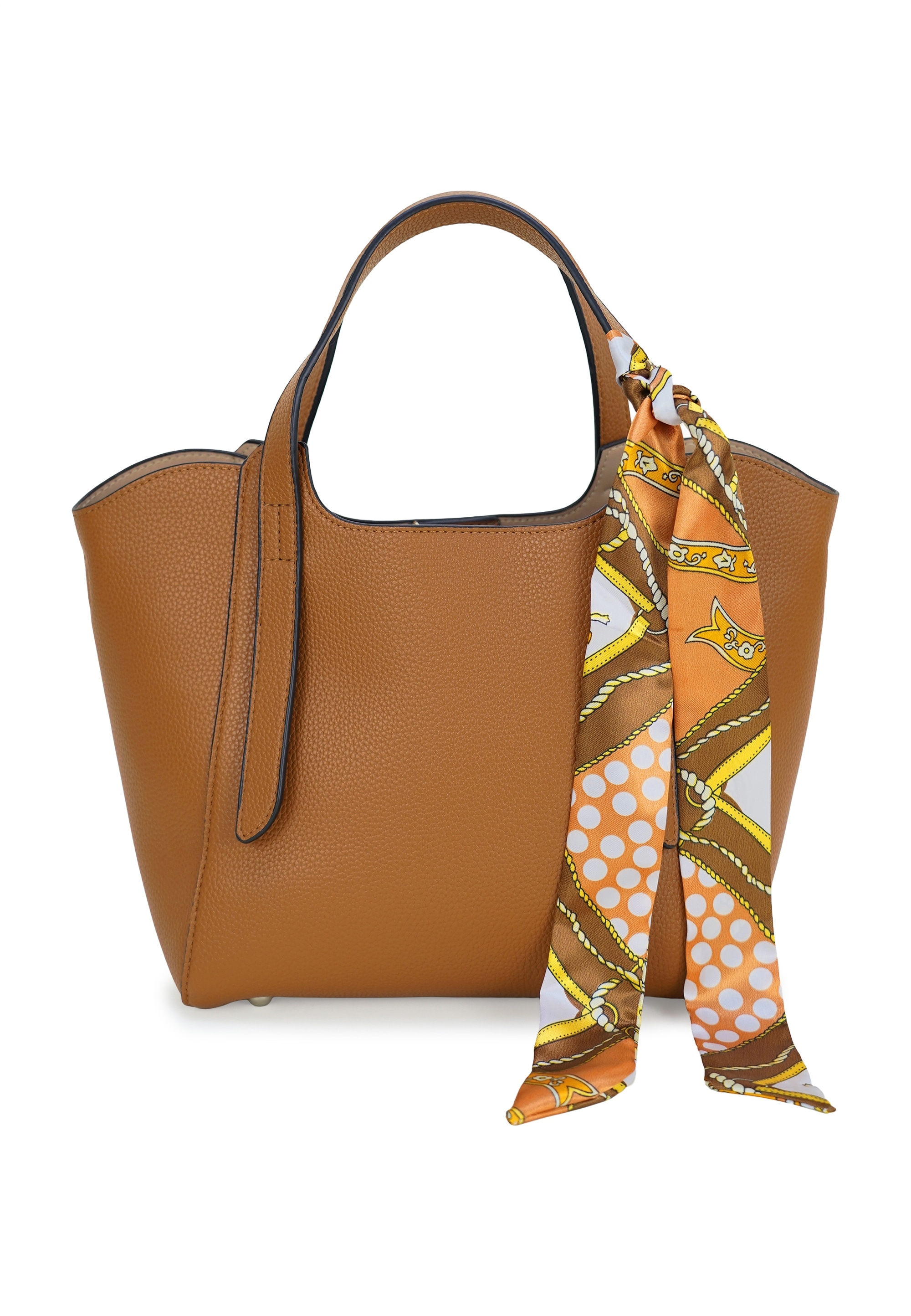 Harpa Henkeltasche »2in1« mit dekorativem Schal und Innentasche