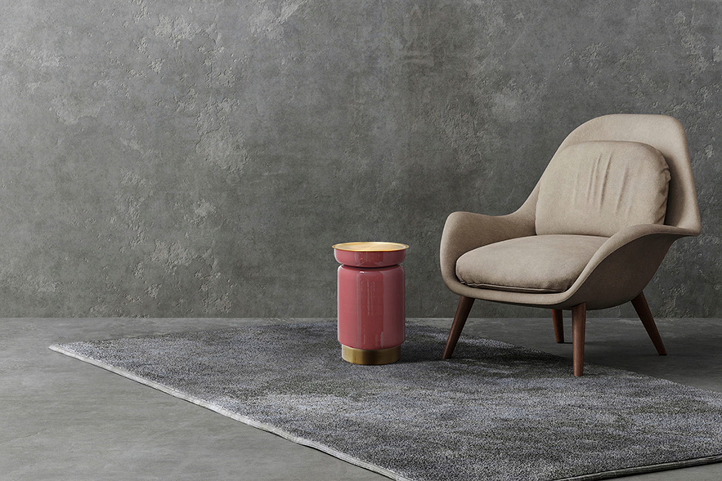 Kayoom Beistelltisch "Art Deco 175, Abstelltisch aus Metall,funktional und günstig online kaufen