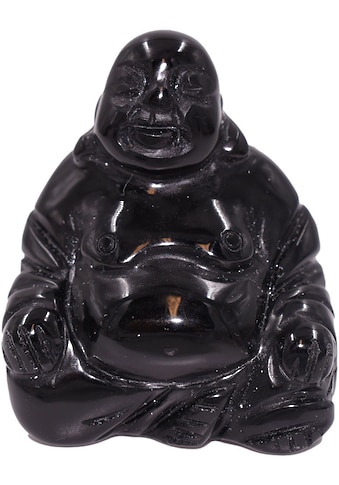 Buddhafigur »Schmuck Geschenk Edelsteinfigur Selbstbewusstsein & Kraft Onyx«