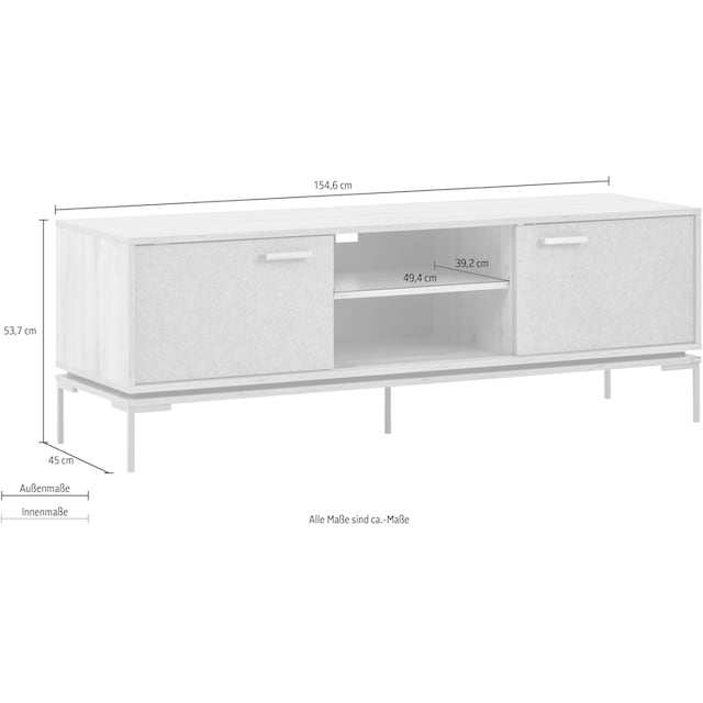 LOOKS by Wolfgang Joop Lowboard »Looks«, Breite 154,6 cm kaufen | BAUR