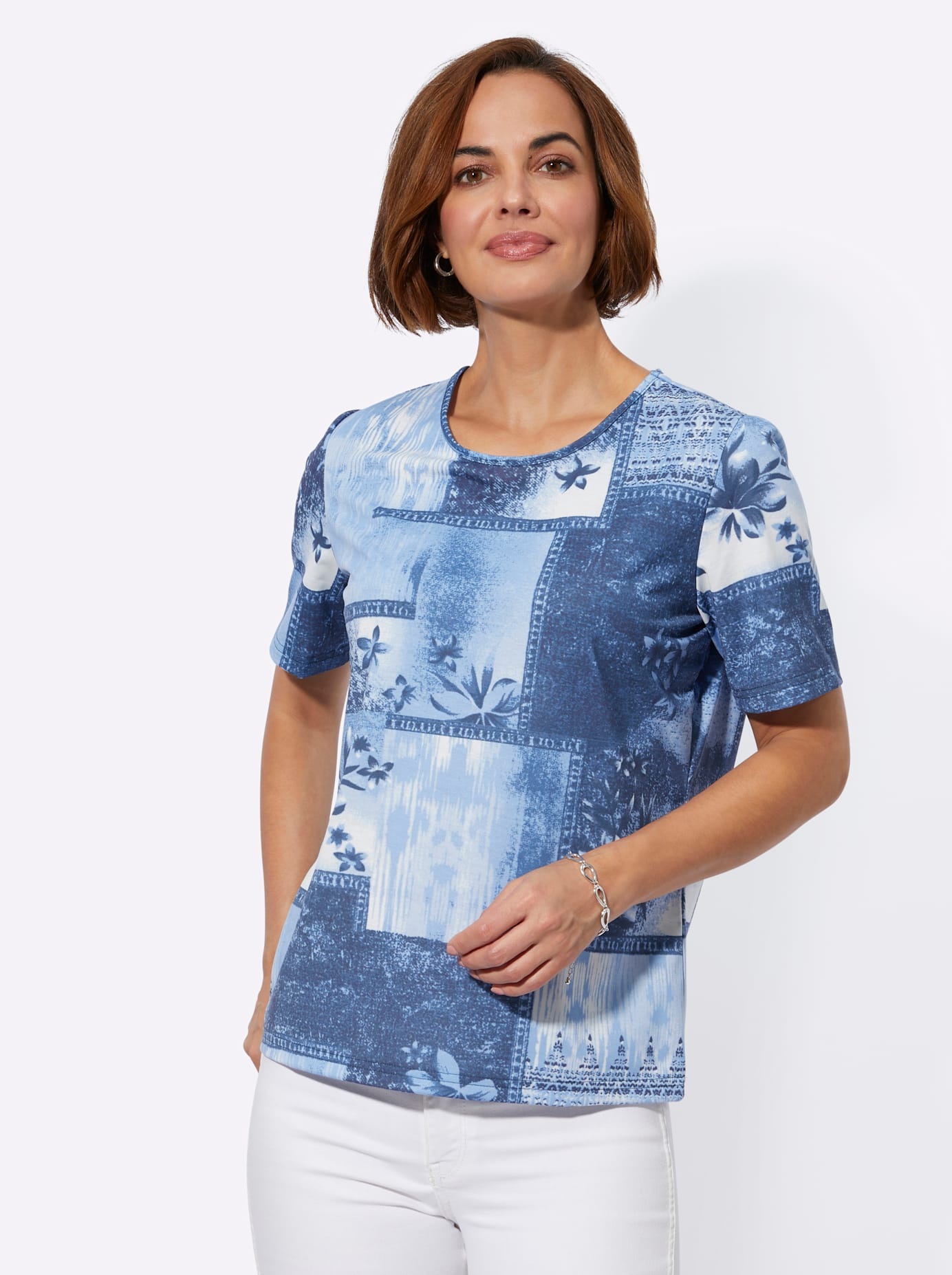 Classic Basics Kurzarmshirt "Shirt" 1 Stk. tlg. günstig online kaufen