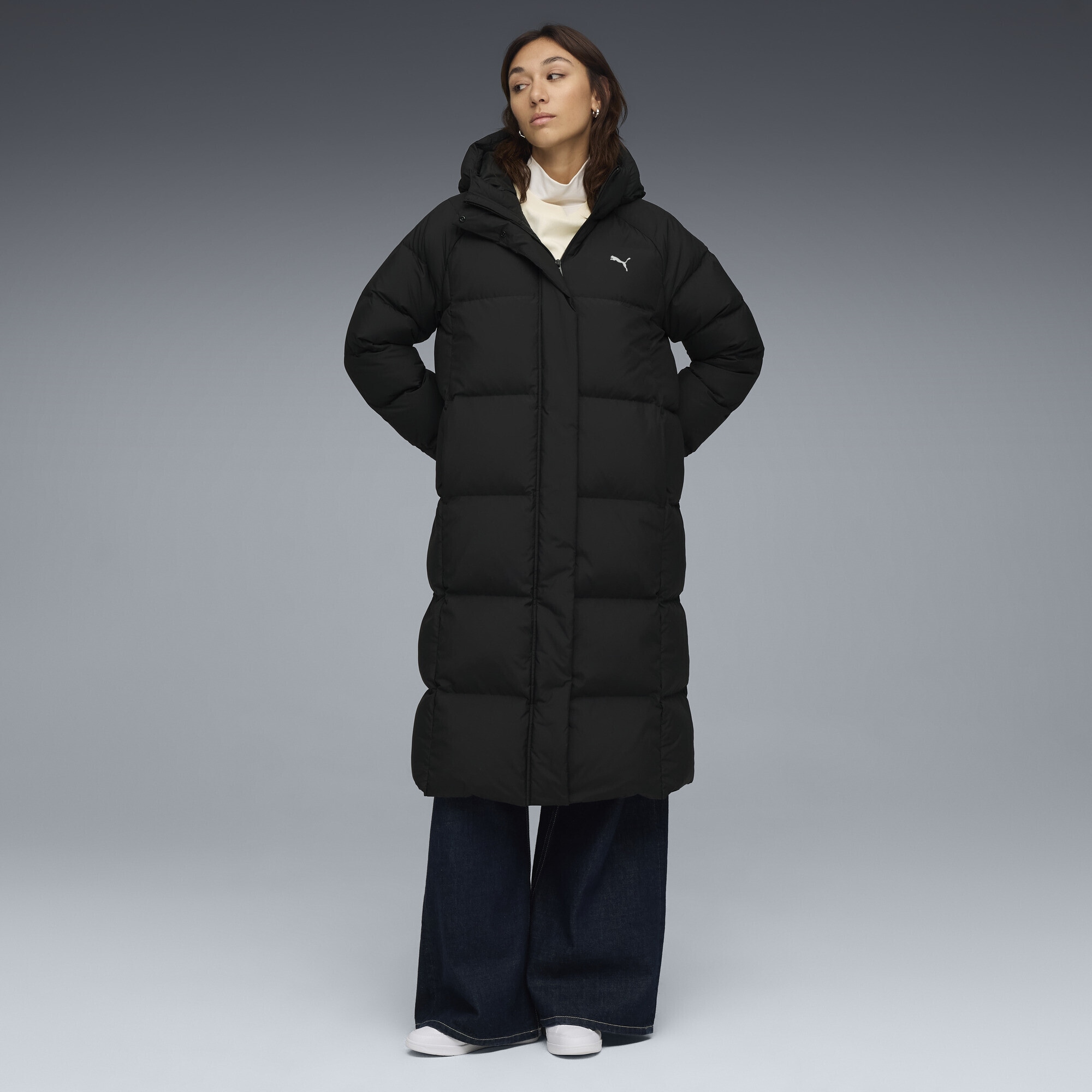 PUMA Daunenjacke »Daunen-Puffermantel mit Kapuze Damen«