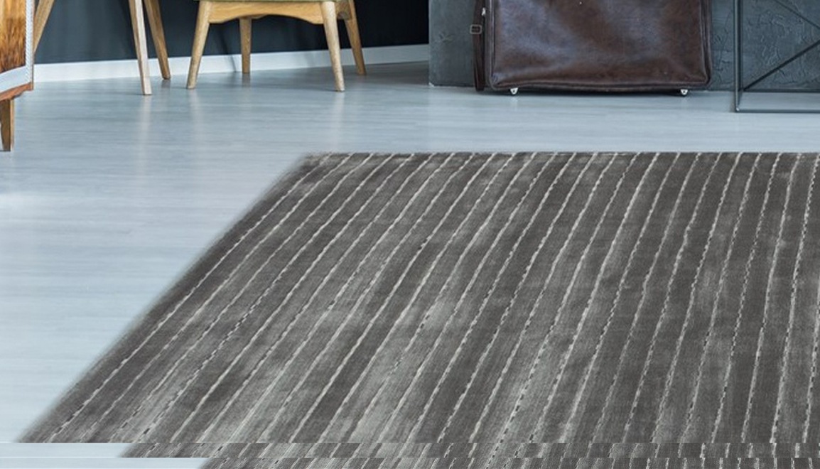 calo-deluxe Teppich »Scorpius 115«, rechteckig, 12 mm Höhe, Hoch-Tief-Struktur, Wohnzimmer