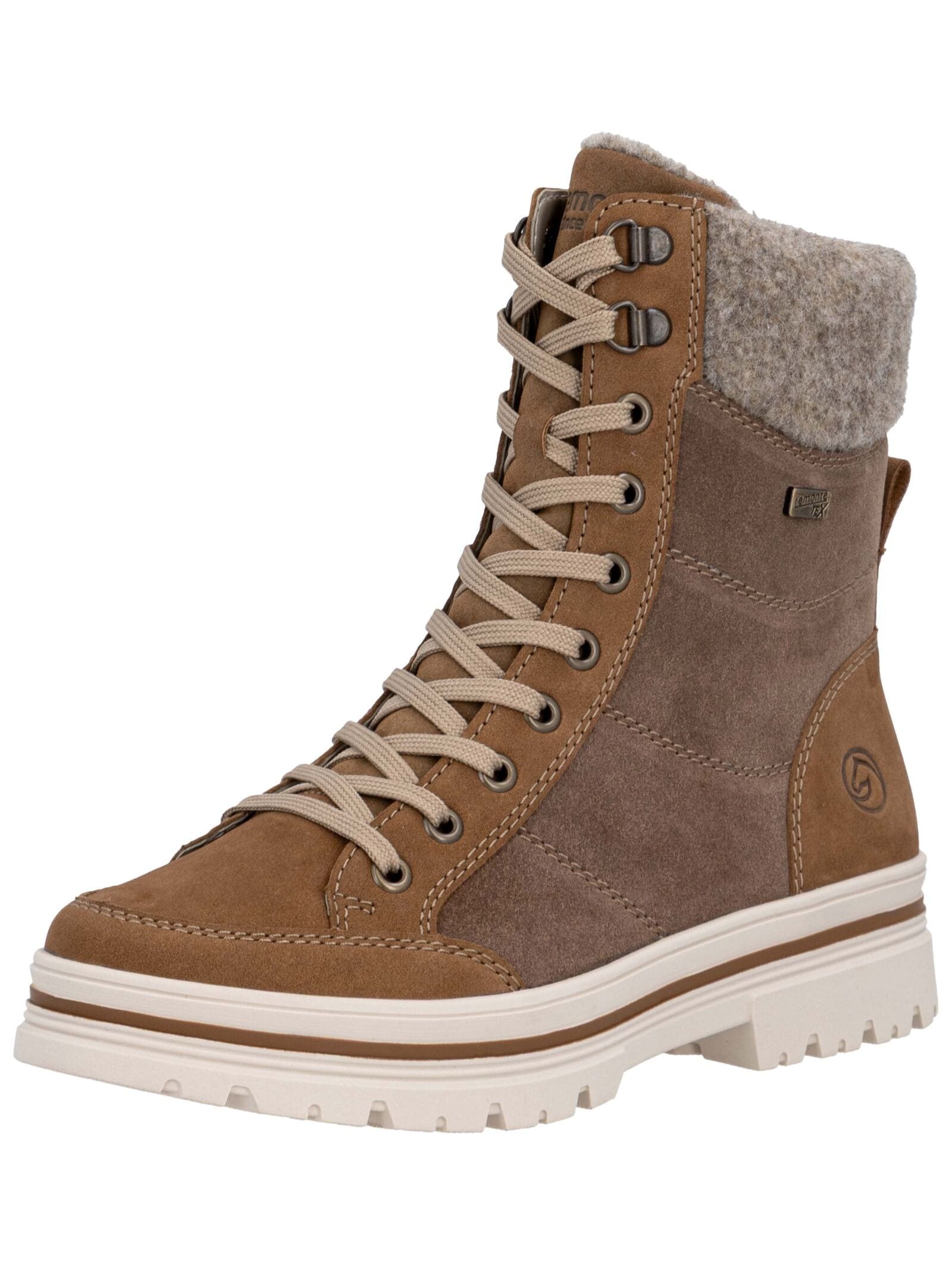 Remonte Schnürstiefelette "Remonte Stiefelette Leder/Synthetik" günstig online kaufen