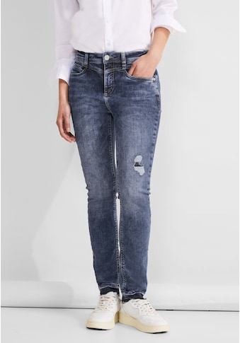 STREET ONE Skinny-fit-Jeans »York« su Zierrissen