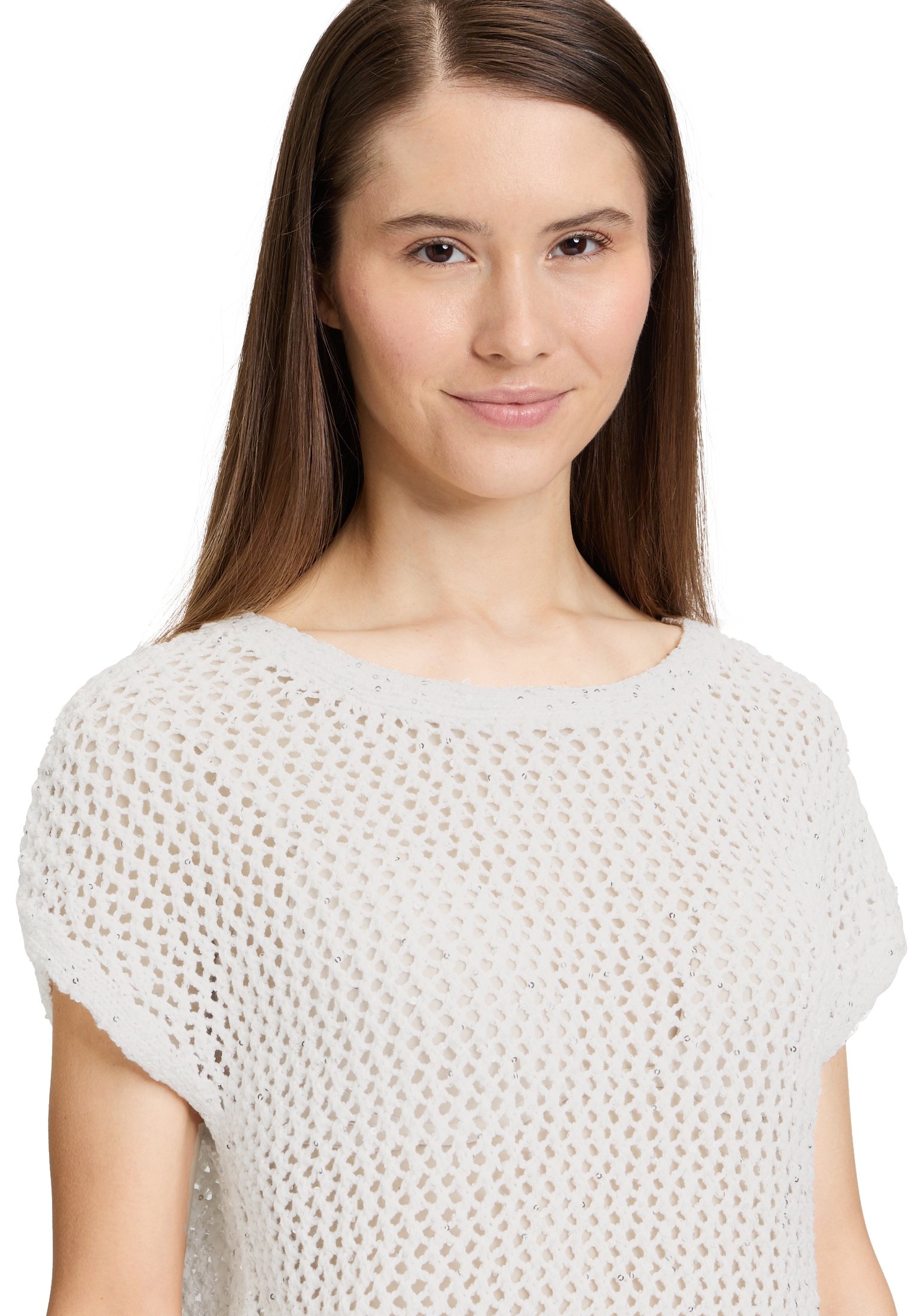 Betty&Co Stricktop »Betty & Co Strickpullunder mit Effektgarn«, Glitzer