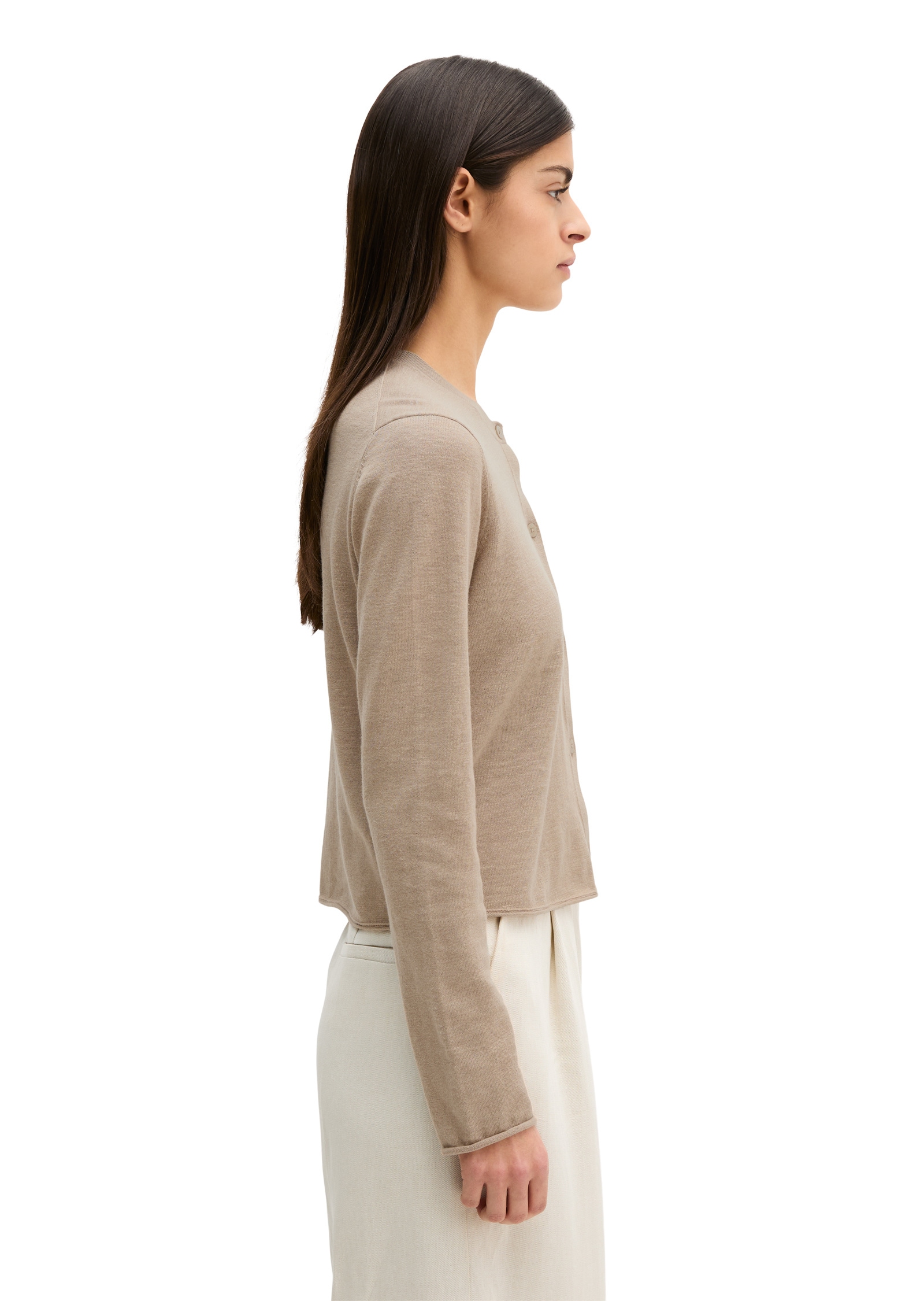 Marc O'Polo Cardigan »aus Organic Cotton-Leinen-Mix«