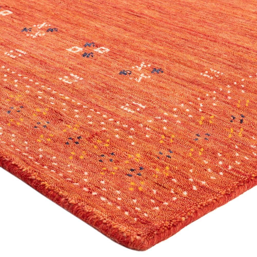 morgenland Wollteppich »LuxeWeave - Gabbeh Teppich - Loribaft Softy«, rechteckig, 1,2 mm Höhe, Sehr weicher Flor