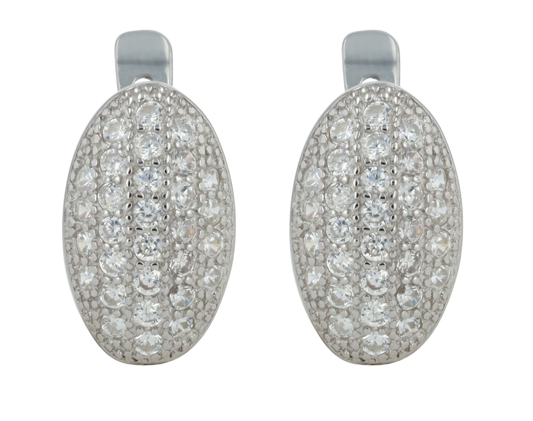 Adelia´s Klappcreolen »Damen Ohrringe – Klappcreole aus 925 Silber« Eine schöne Geschenkidee für jeden Anlass