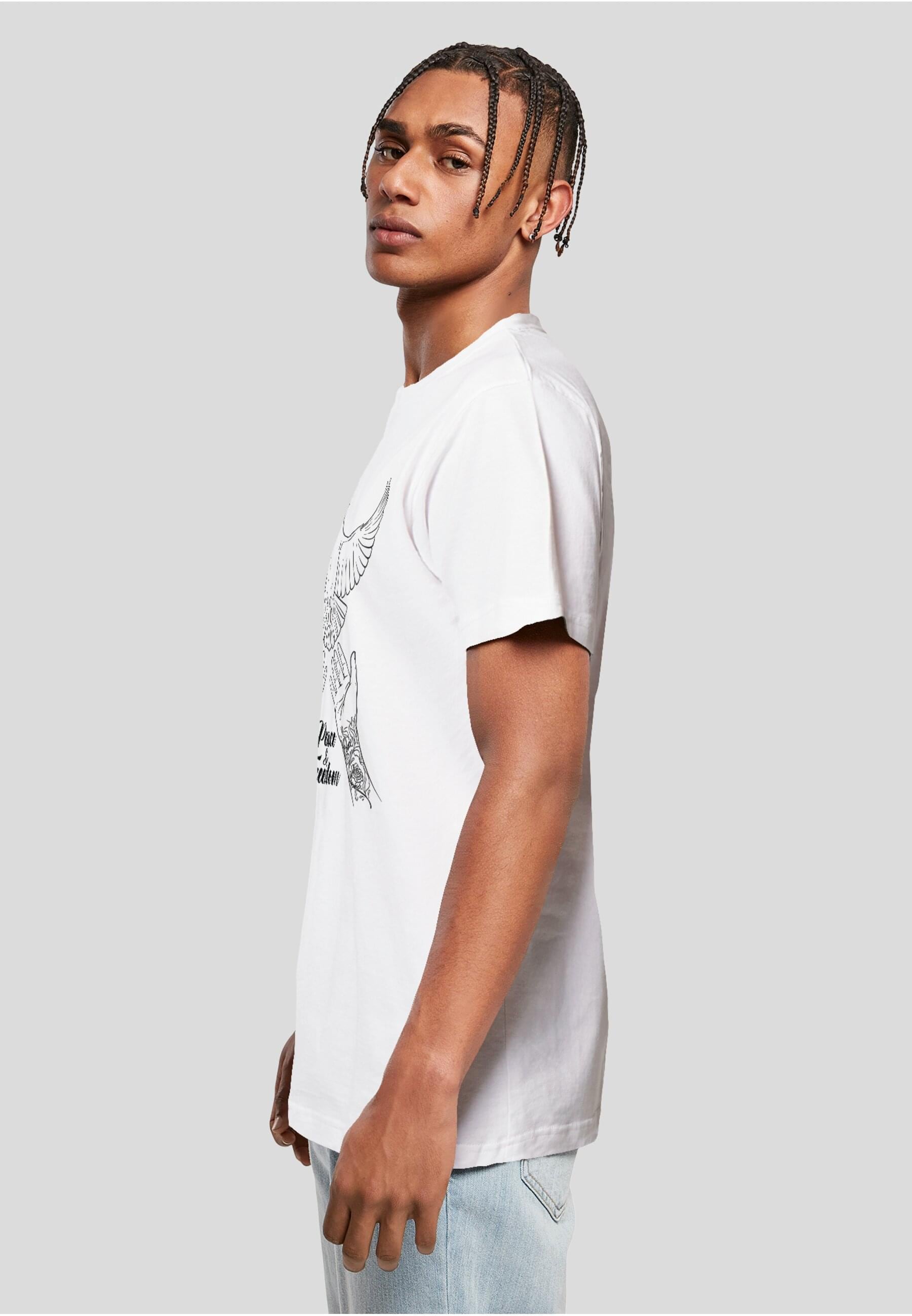 MisterTee T-Shirt »MisterTee Herren Peace & Freedom Tee«, (1 tlg.)