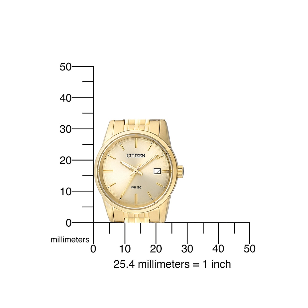 Citizen Quarzuhr Armbanduhr, Damenuhr, Edelstahlarmband, Datum